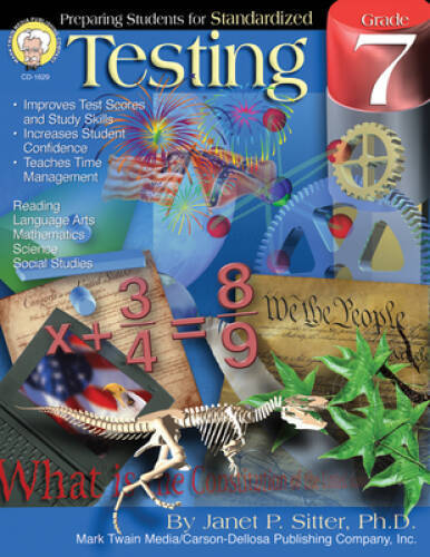Preparing Students for Standardized Testing, Grade 7 – Paperback – GOOD