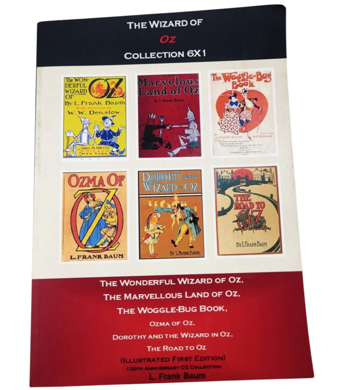 The Wizard of Oz Collection 6X 1 L. Frank Baum Ozma Woggle-Bug Book 100th Anniv.