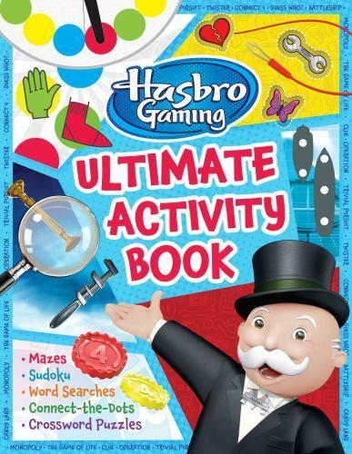 Hasbro Gaming Ultimate Activity Book: (Hasbro Board Games, Kid’s Game Books, Ki