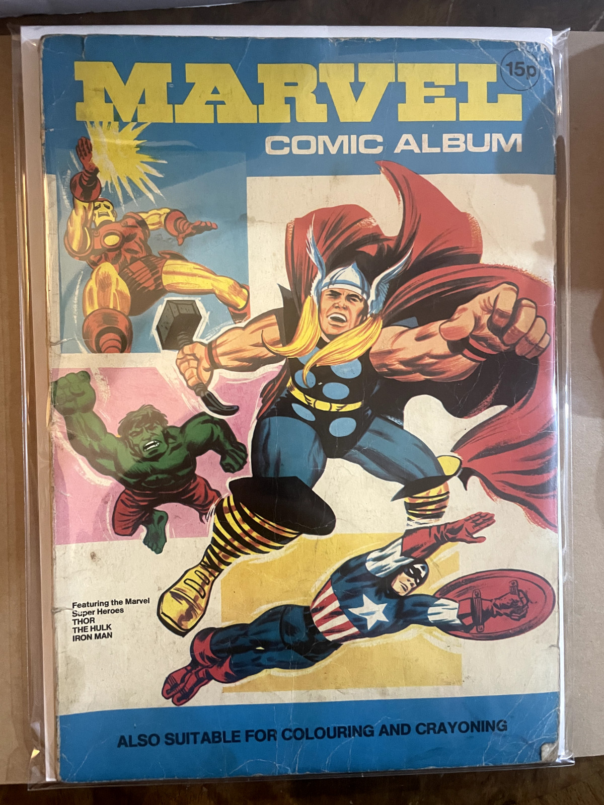 Marvel Comic Album No 2. World Distributors, 1970. Part filled