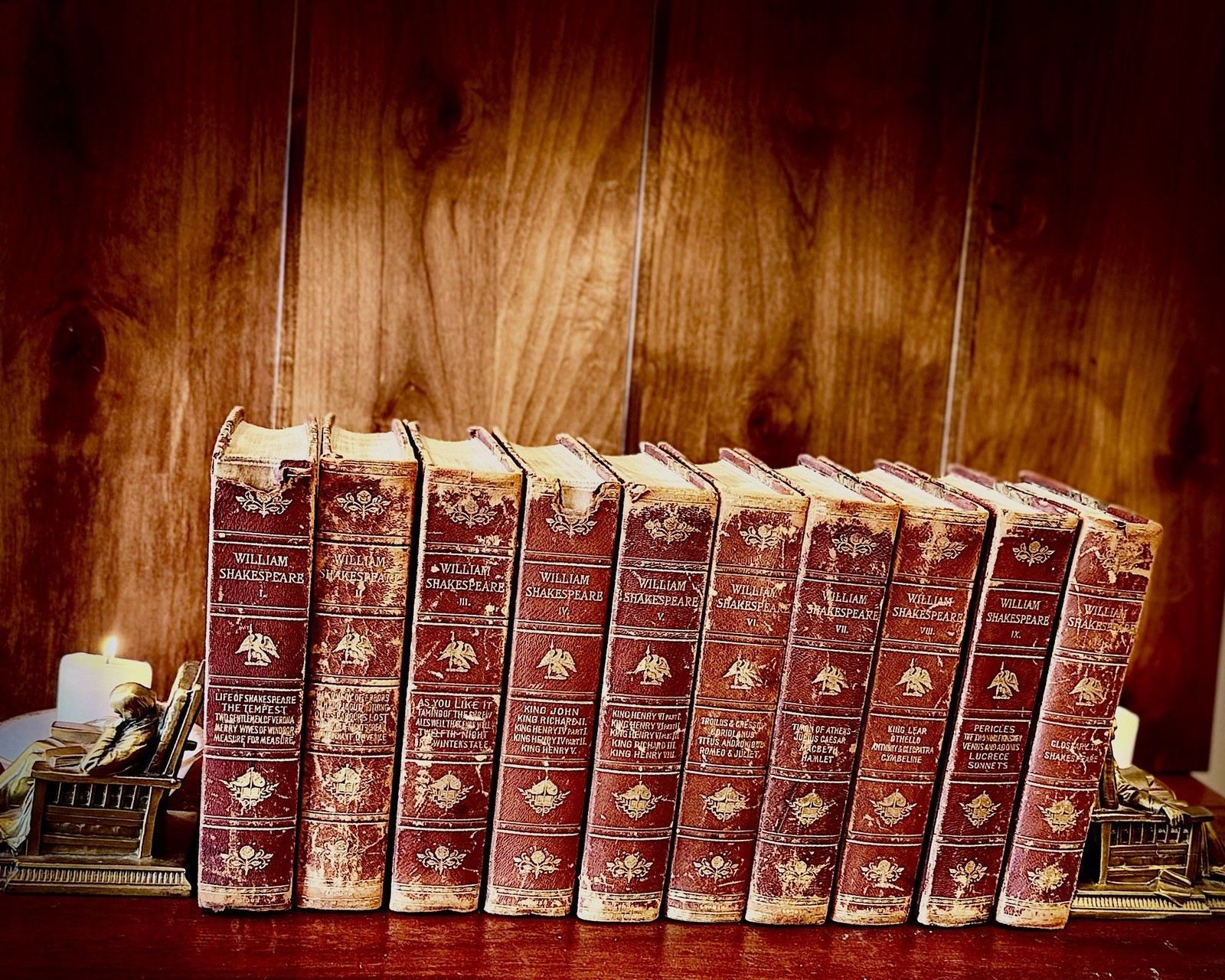 1880 William Shakespeare(the complete works) Stratford-on-Avon