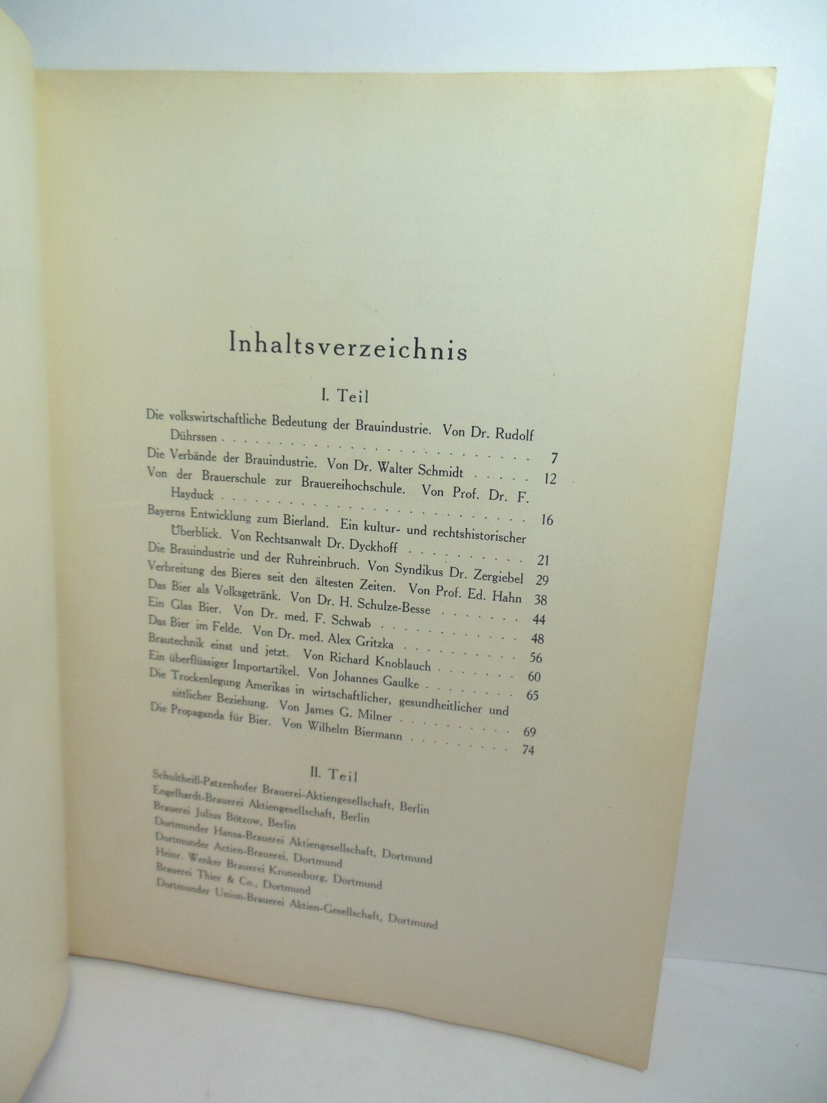 GERMAN Brewing History 1925 Die deutsche Brauindustrie in Wort und Bild Illustr