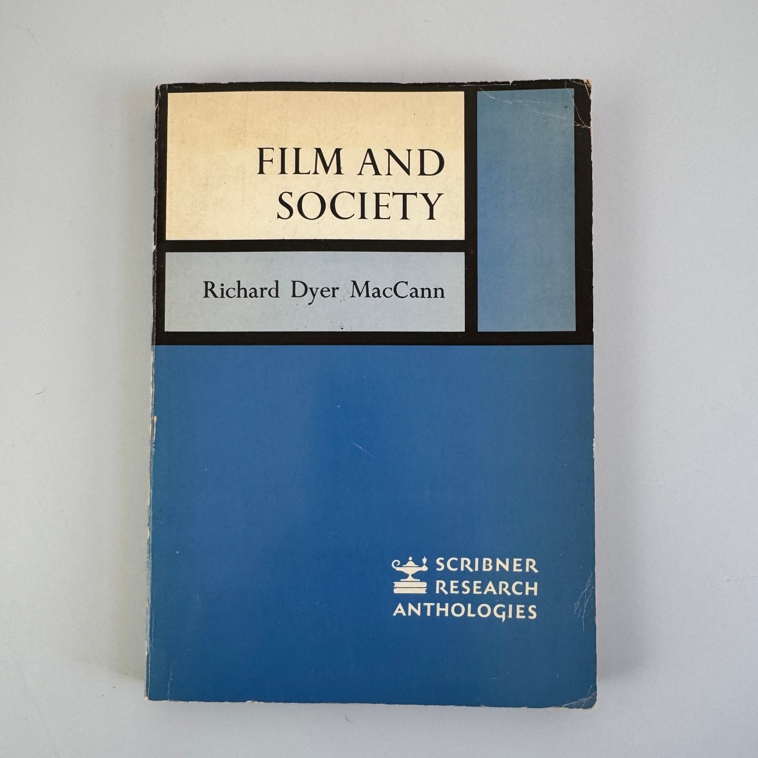 Film and Society Richard Dyer MacCann 1964 First Printing Film Studies Scribner
