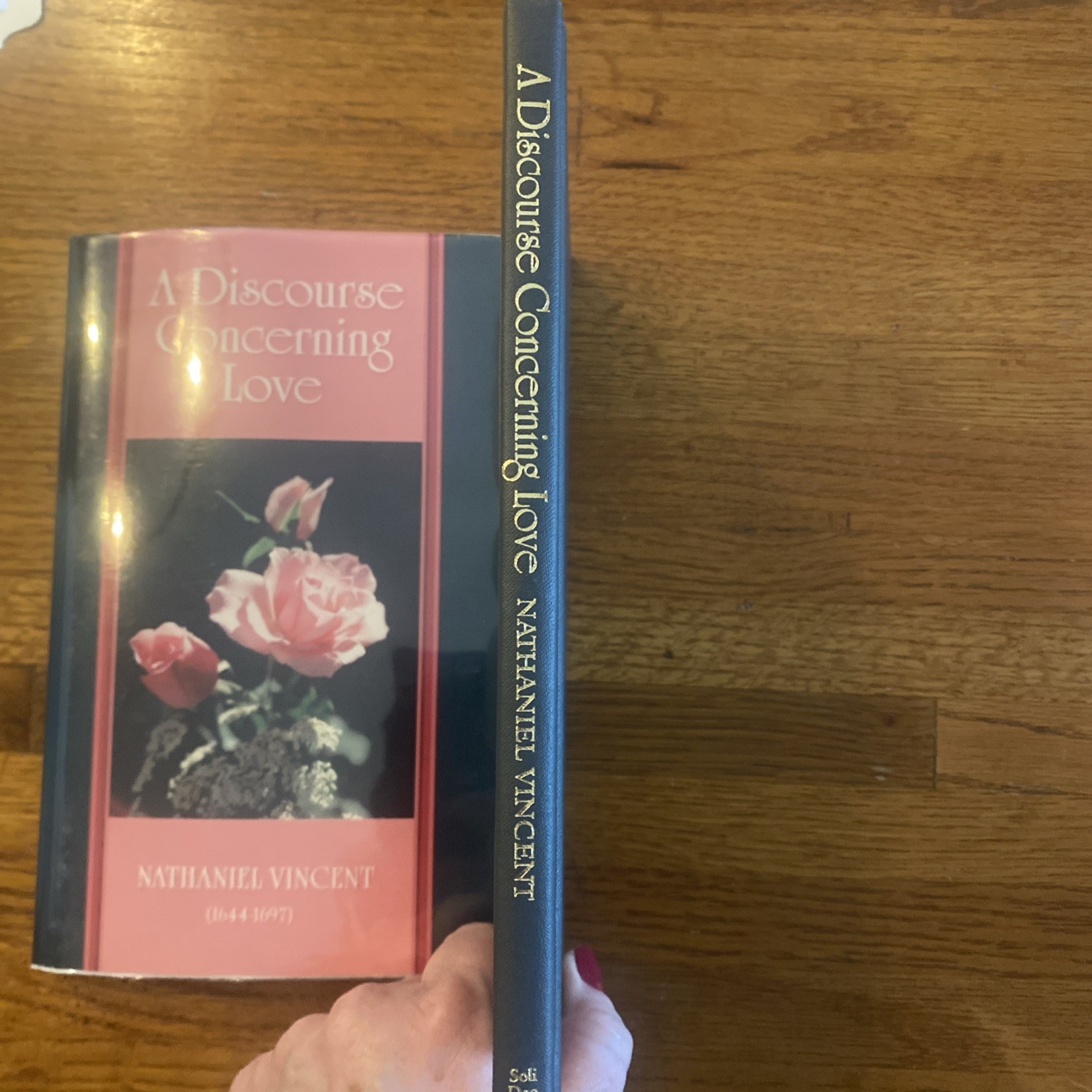 A Discourse Concerning Love by Nathaniel Vincent (1998, Hardcover) LIKE NEW*