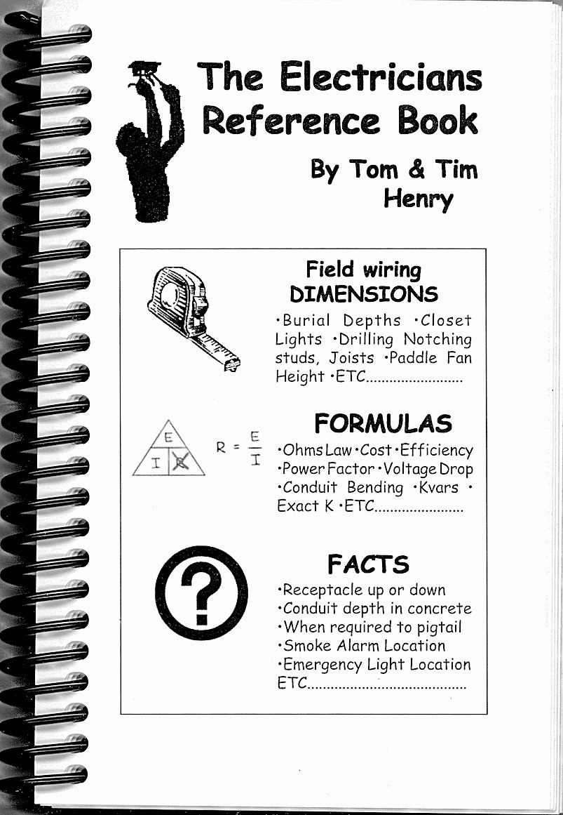 Electricians Reference Book by Tom Henry