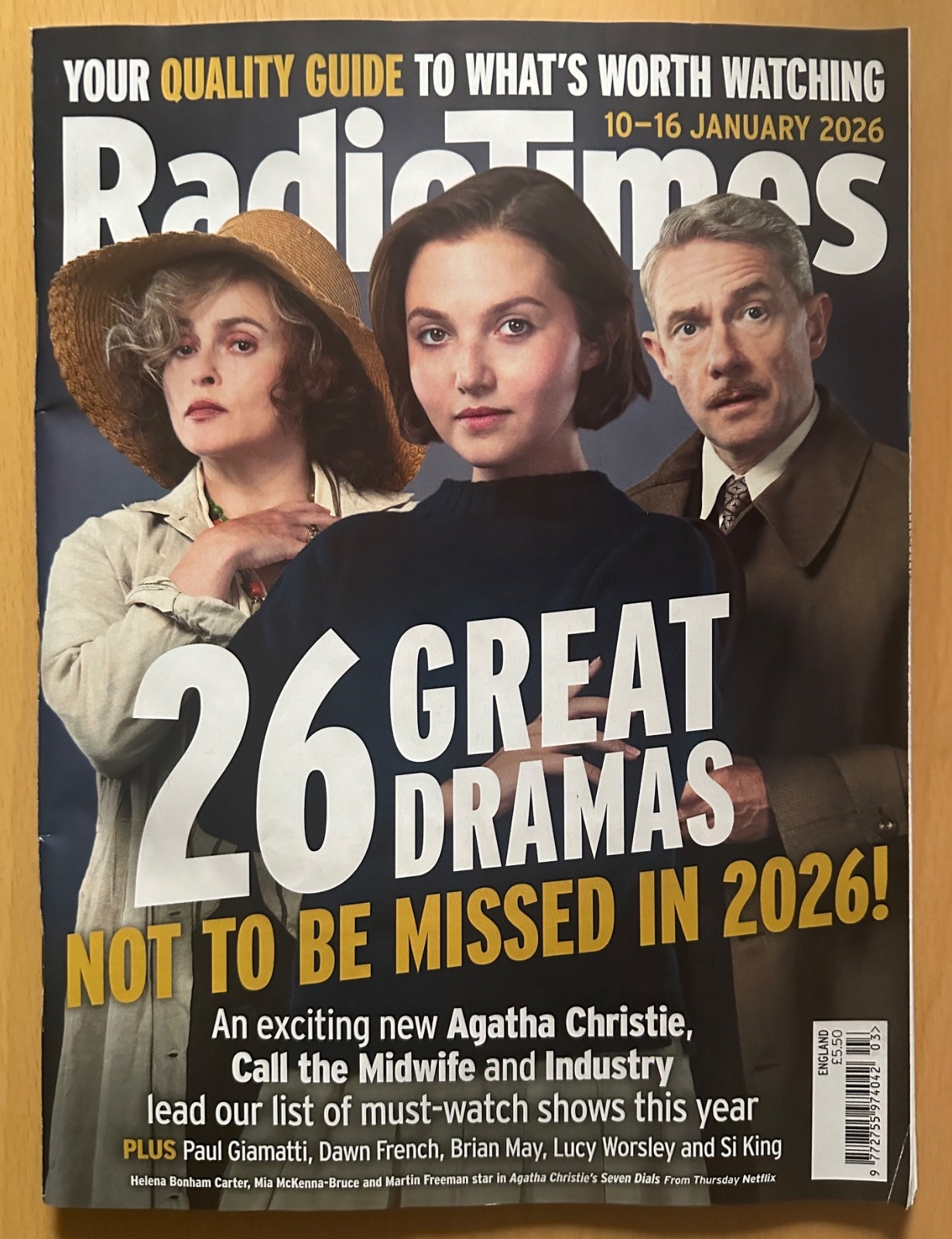 Radio Times Magazine 10-16 January 2026 | 26 Great Dramas Not To Be Missed