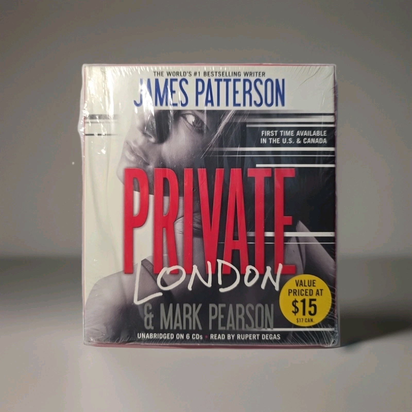 PRIVATE LONDON – James Patterson & Pearson (2011 Hachette 6-Disc Audio CD Set)