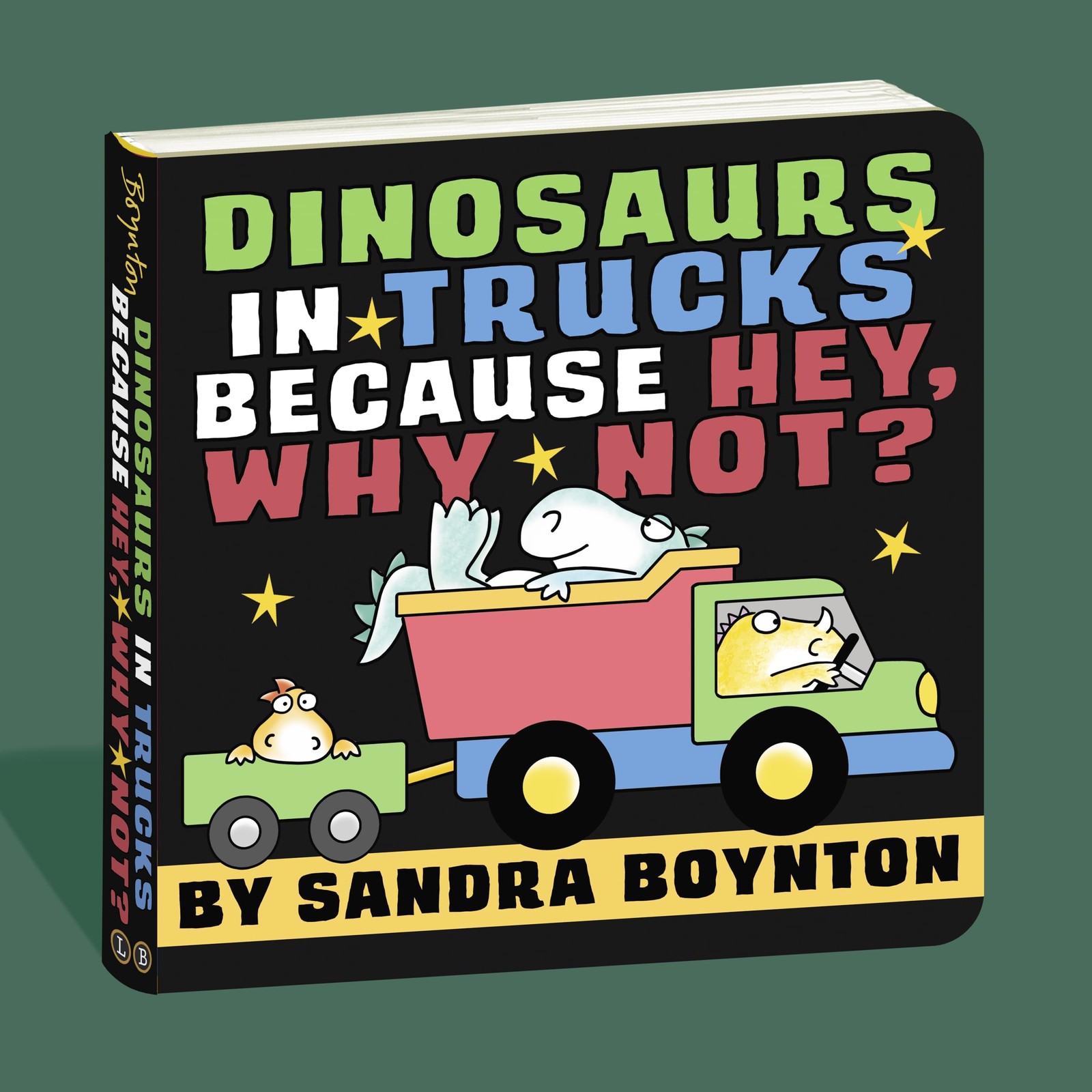 Dinosaurs in Trucks Because Hey Why Not
