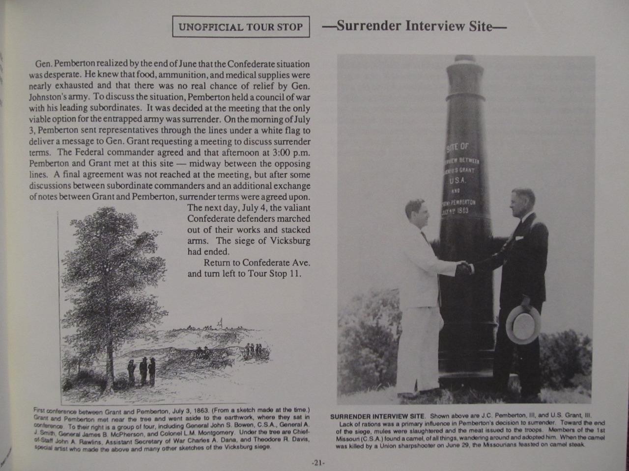 VICKSBURG – A SELF-GUIDED TOUR GUIDE OF THE BATTLEFIELD – BRAND NEW