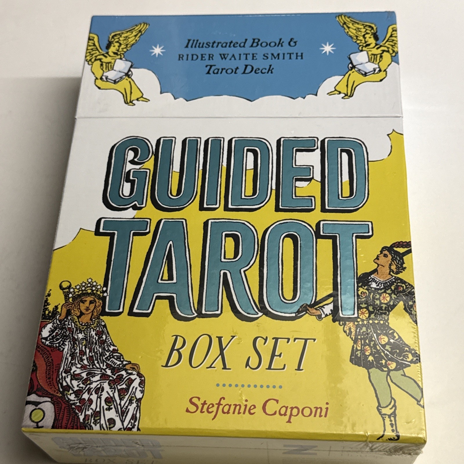 Guided Tarot Box Set Illustrated Book & Rider Waite Smith Tarot Deck 2022