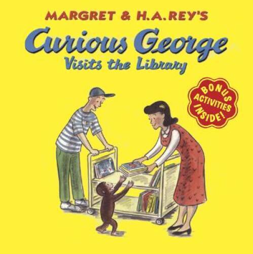 Curious George Visits the Library – Paperback By H A Rey – VERY GOOD