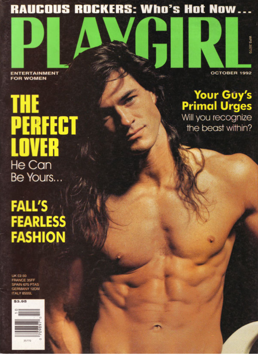 PLAYGIRL Oct 1992 JANET JACKSON + PEBBLES video RUDY HOUSTON nude ANTHONY KIEDIS