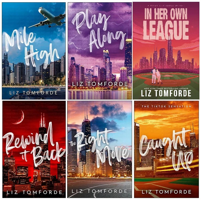 Windy City Series 6 Books Collection Set By Liz Tomforde Mile High, The Right PB