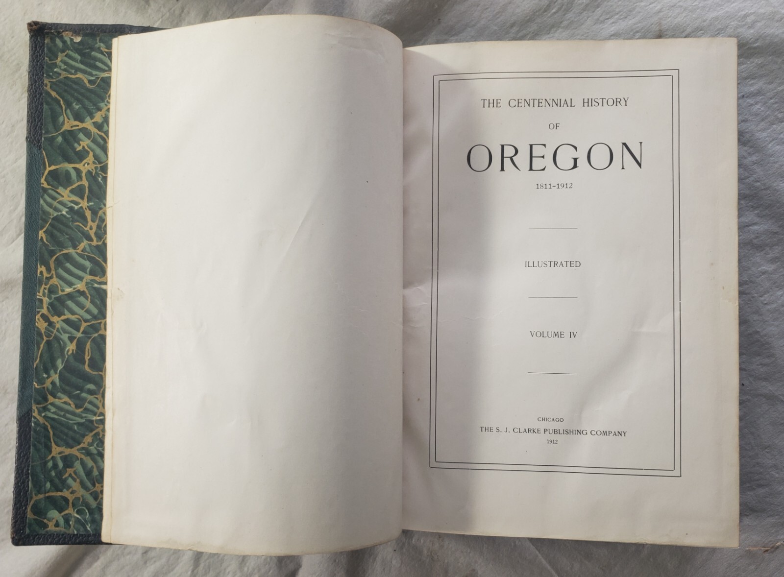 The Centennial History of Oregon 1811-1911 Biographical Joseph Gaston Vol 2/3/4