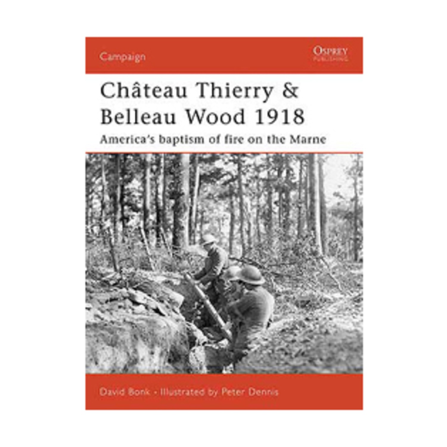 Osprey Campaign Ser Chateau Thierry & Belleau Wood 1918 – America’s Baptis EX