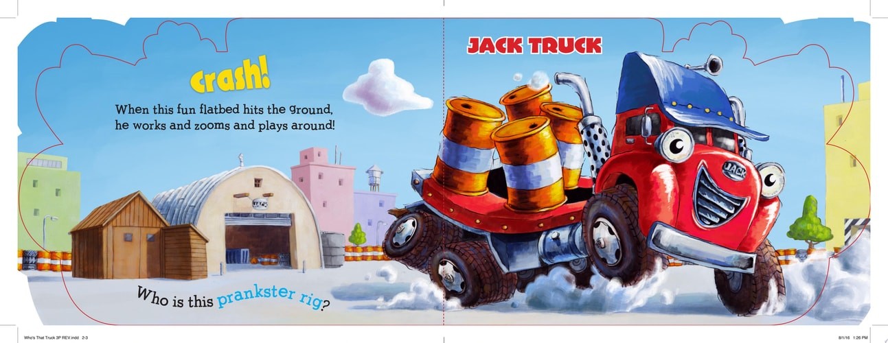 Who’s That Truck? (Jon Scieszka’s Trucktown) by Mason, Tom,Danko, Dan, Acceptabl