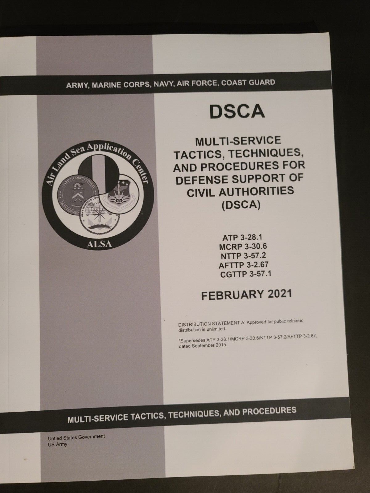 ATP 3-28.1 DSCA Multi-Service Tactics Techniques Procedures for Defense Support