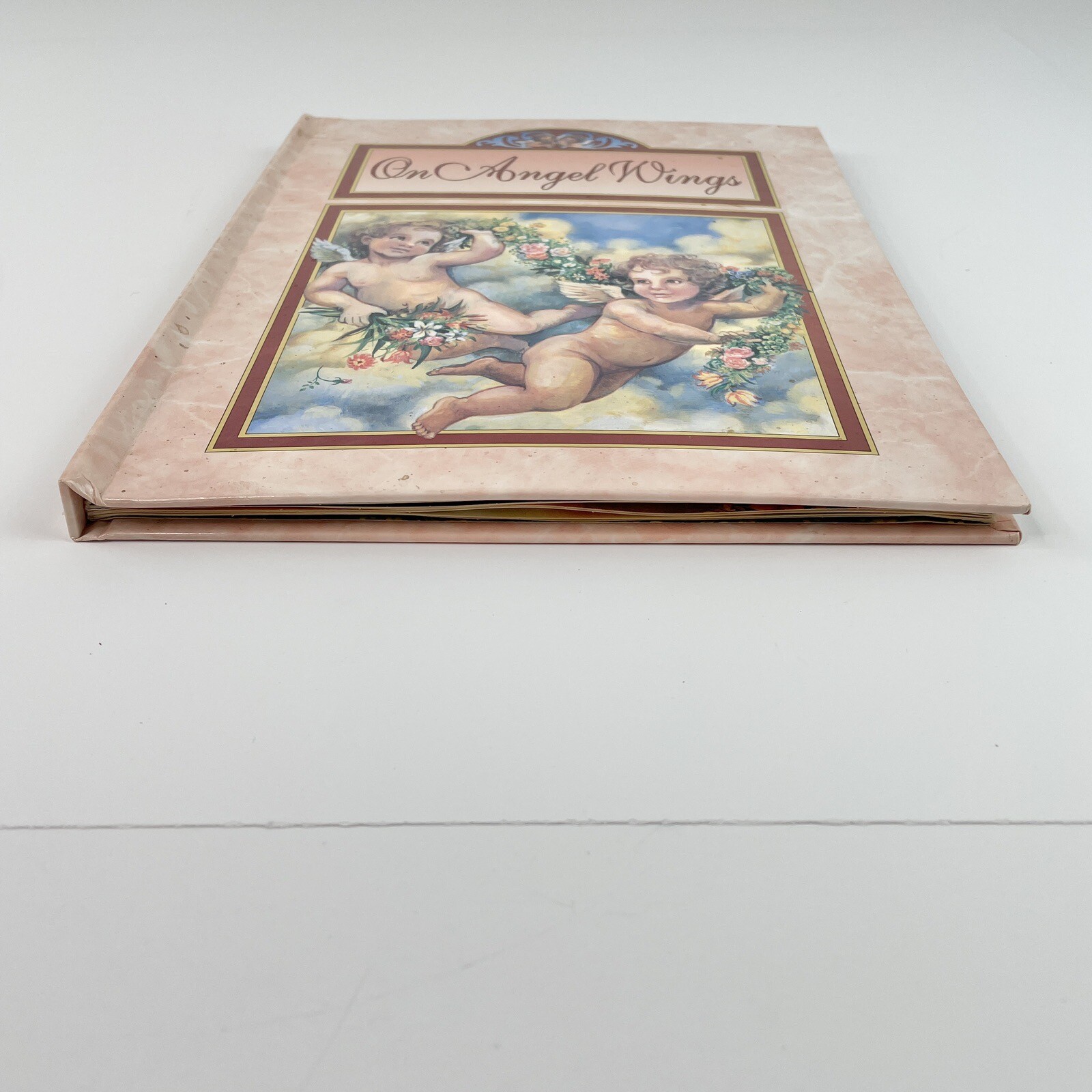 ON ANGEL WINGS Hardcover Pop-Up Paris, Pat Stated 1st Edition 1995