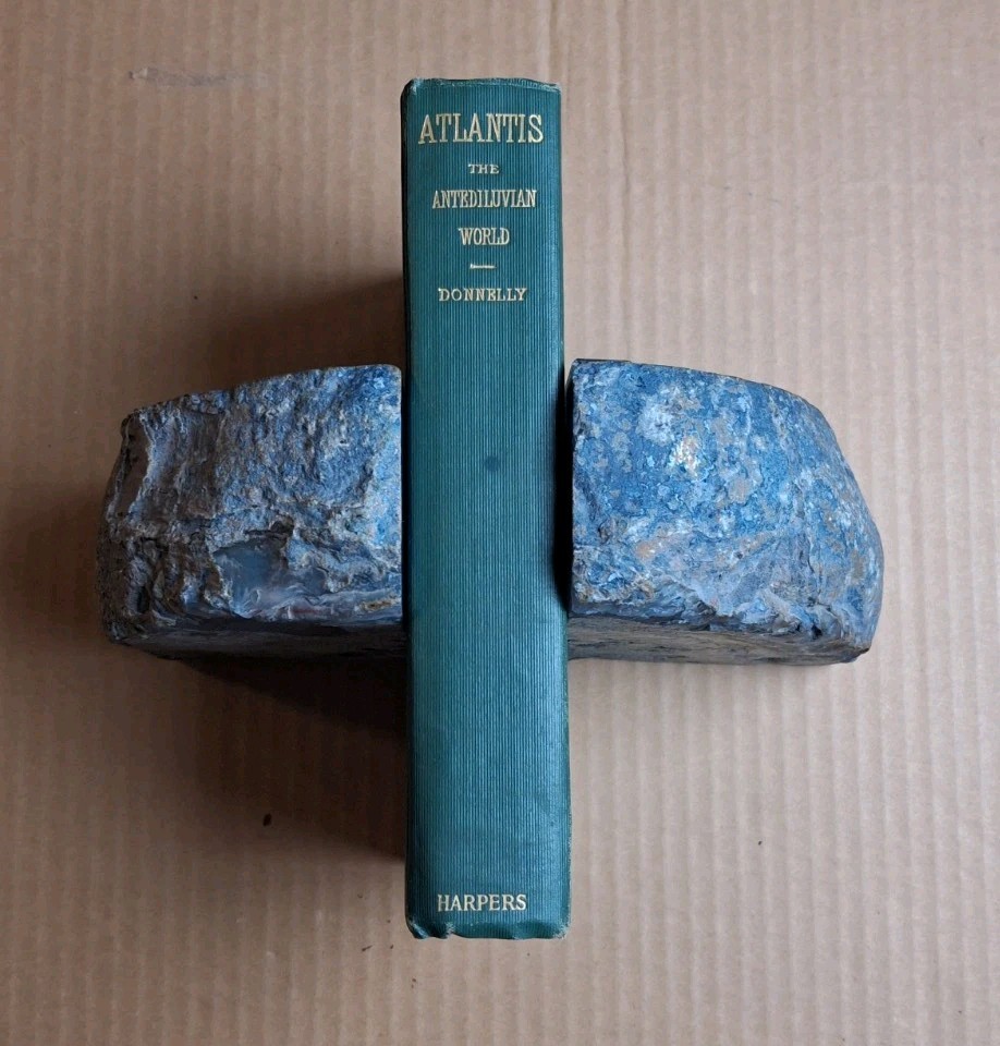 1910 ATLANTIS THE ANTEDILUVIAN WORLD by Ignatius Donnelly Harper & Brothers