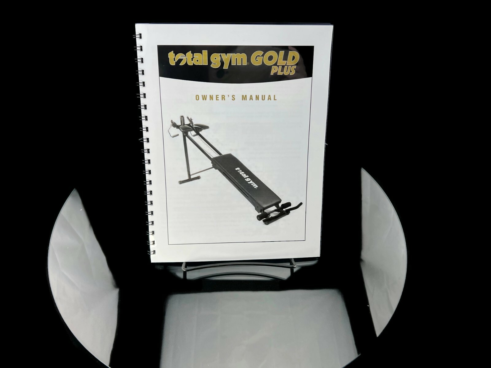 Total Gym Gold Plus Replacement Owners Manual User Guide Instructions Reprint