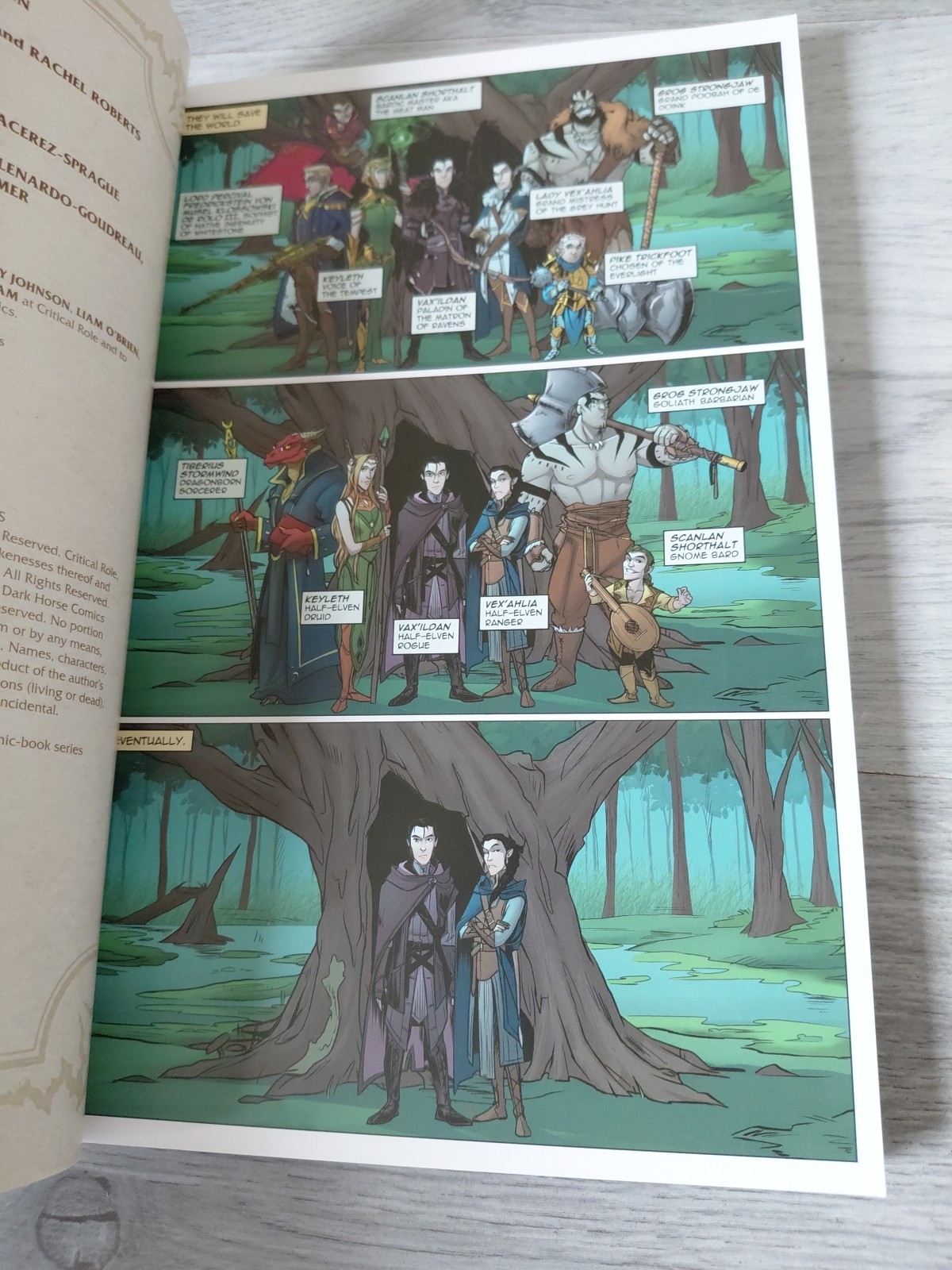 Vox Machina Origins Critical Role Vol.1 Softcover Dark Horse Books 2019