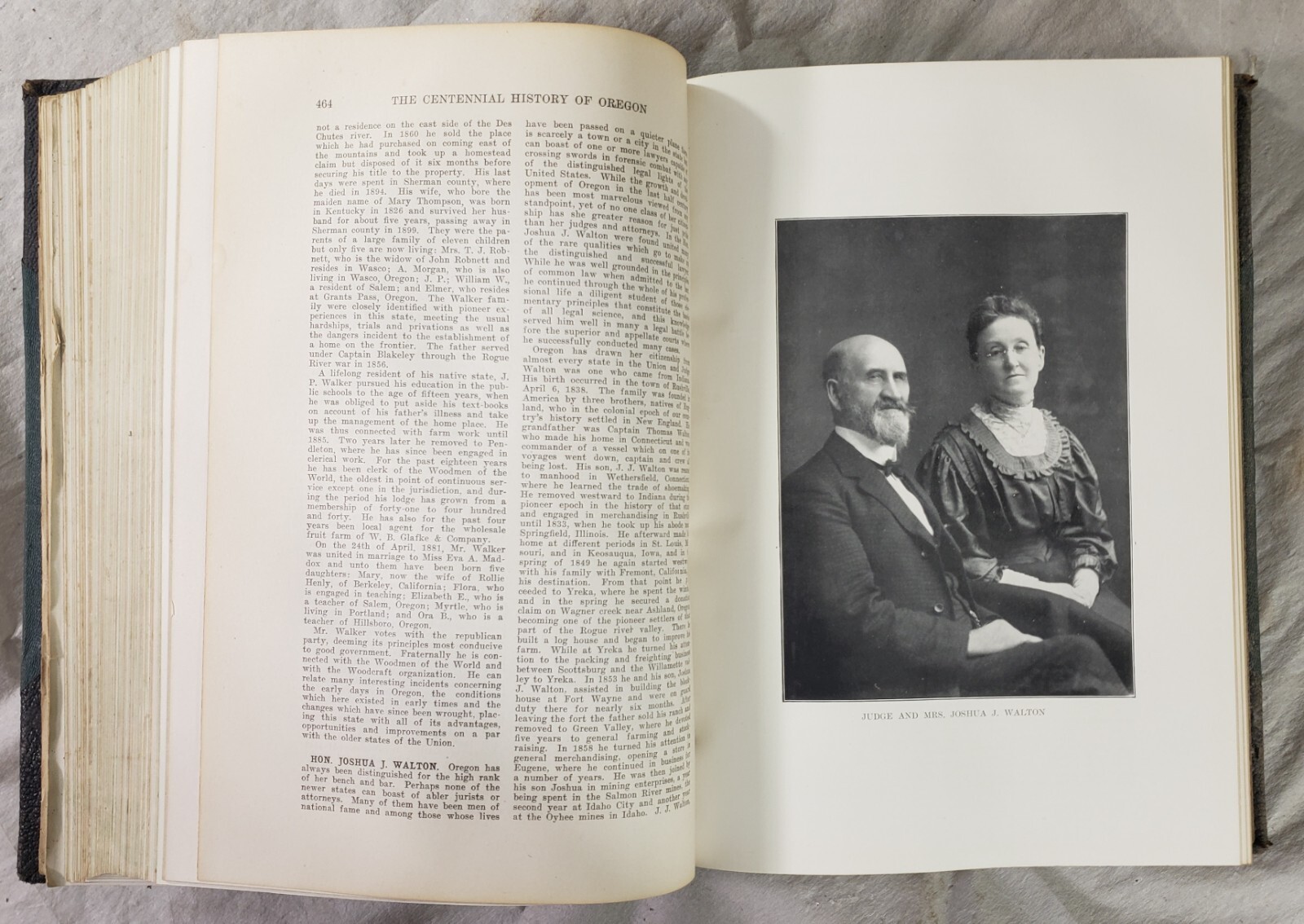The Centennial History of Oregon 1811-1911 Biographical Joseph Gaston Vol 2/3/4