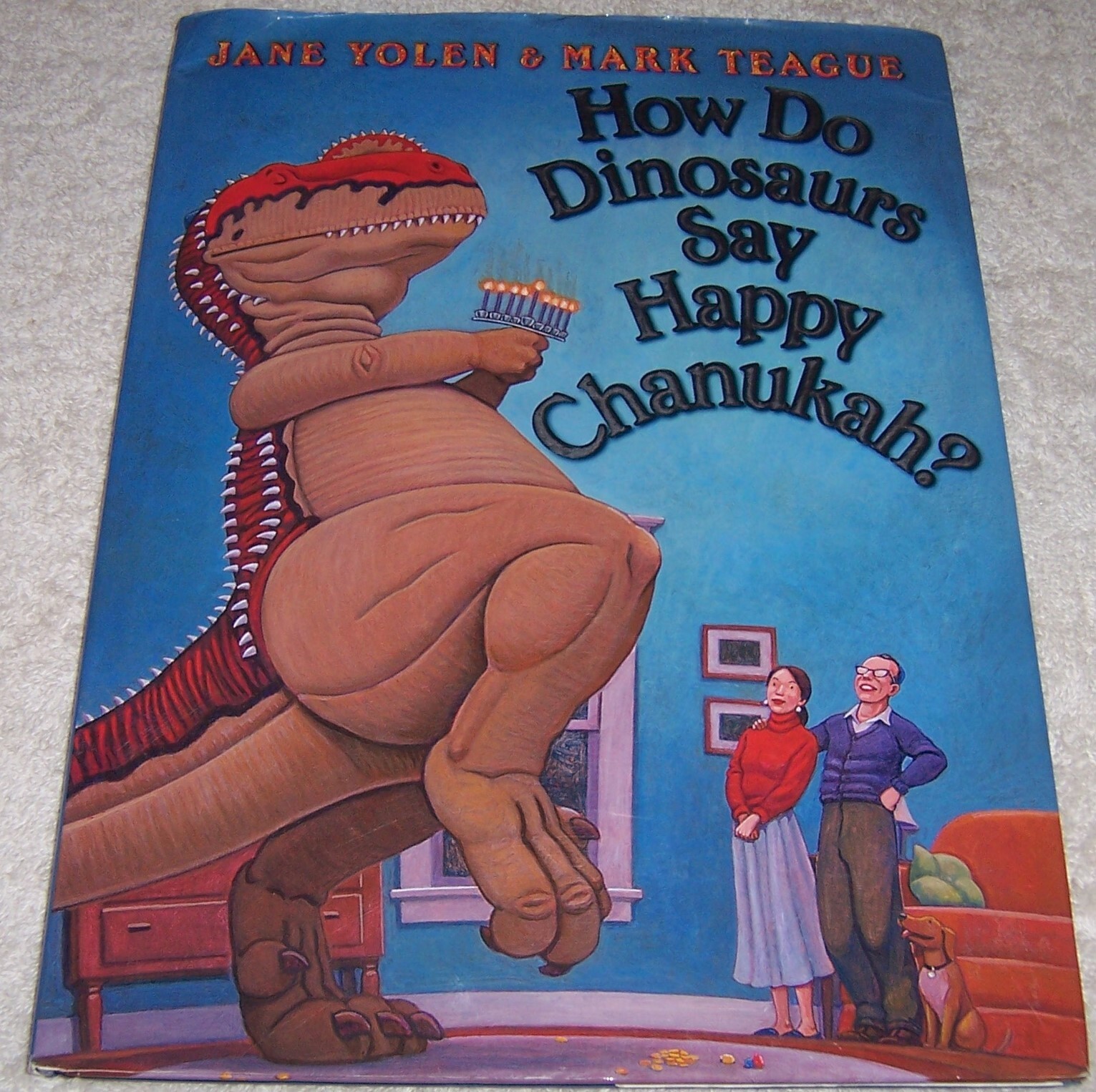 How Do Dinosaurs Say Happy Chanukah? by Jane Yolen (2012, Hardcover)