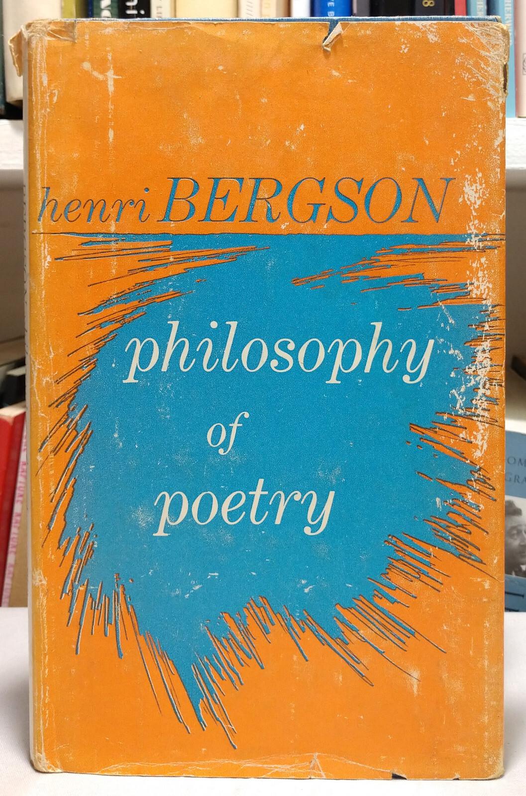 Henri Bergson -The Philosophy of Poetry: The Genius of Lucretius – HC/DJ