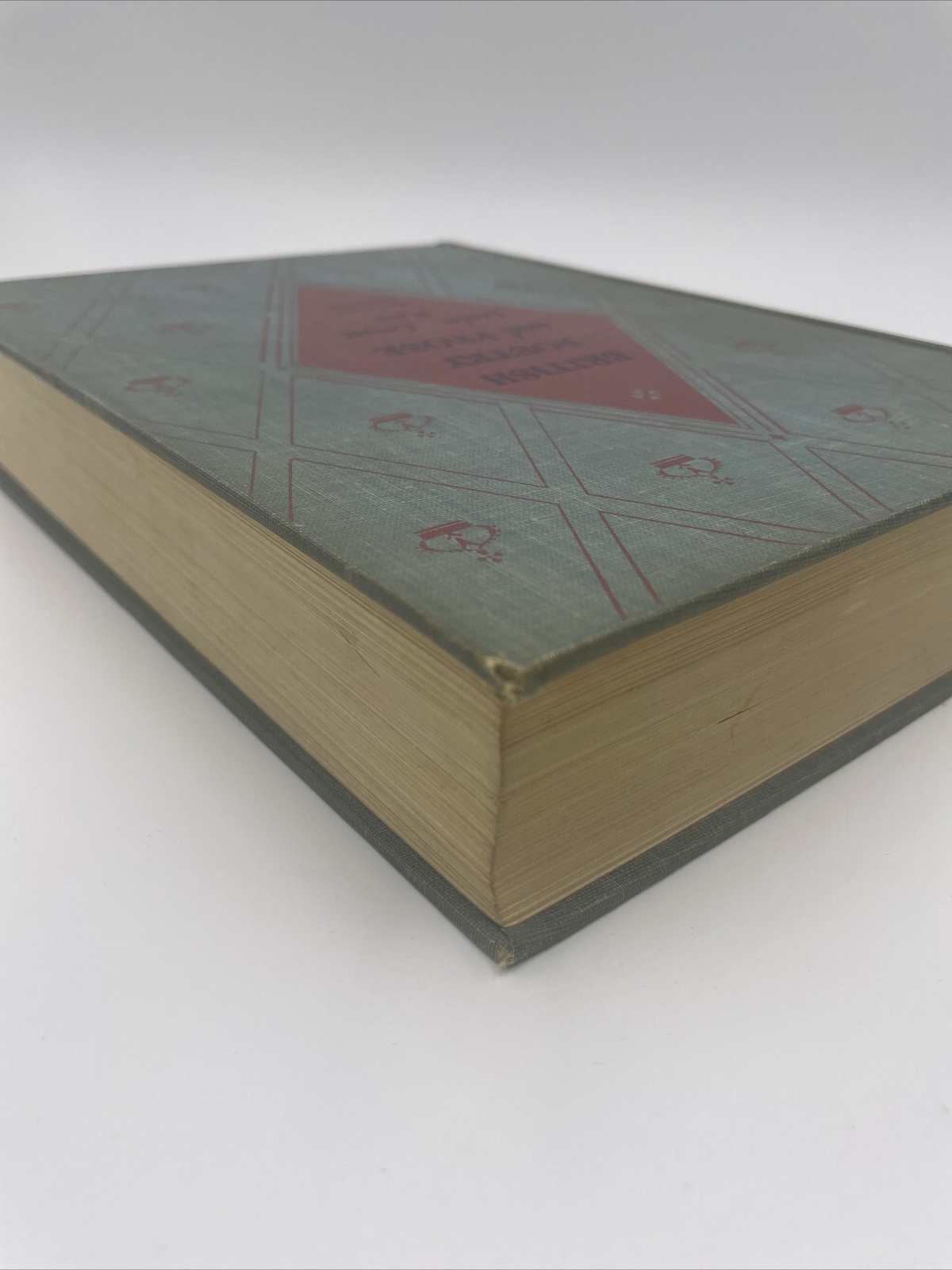 BRITISH POETRY AND PROSE 1951 BOOK SHORTER EDITION