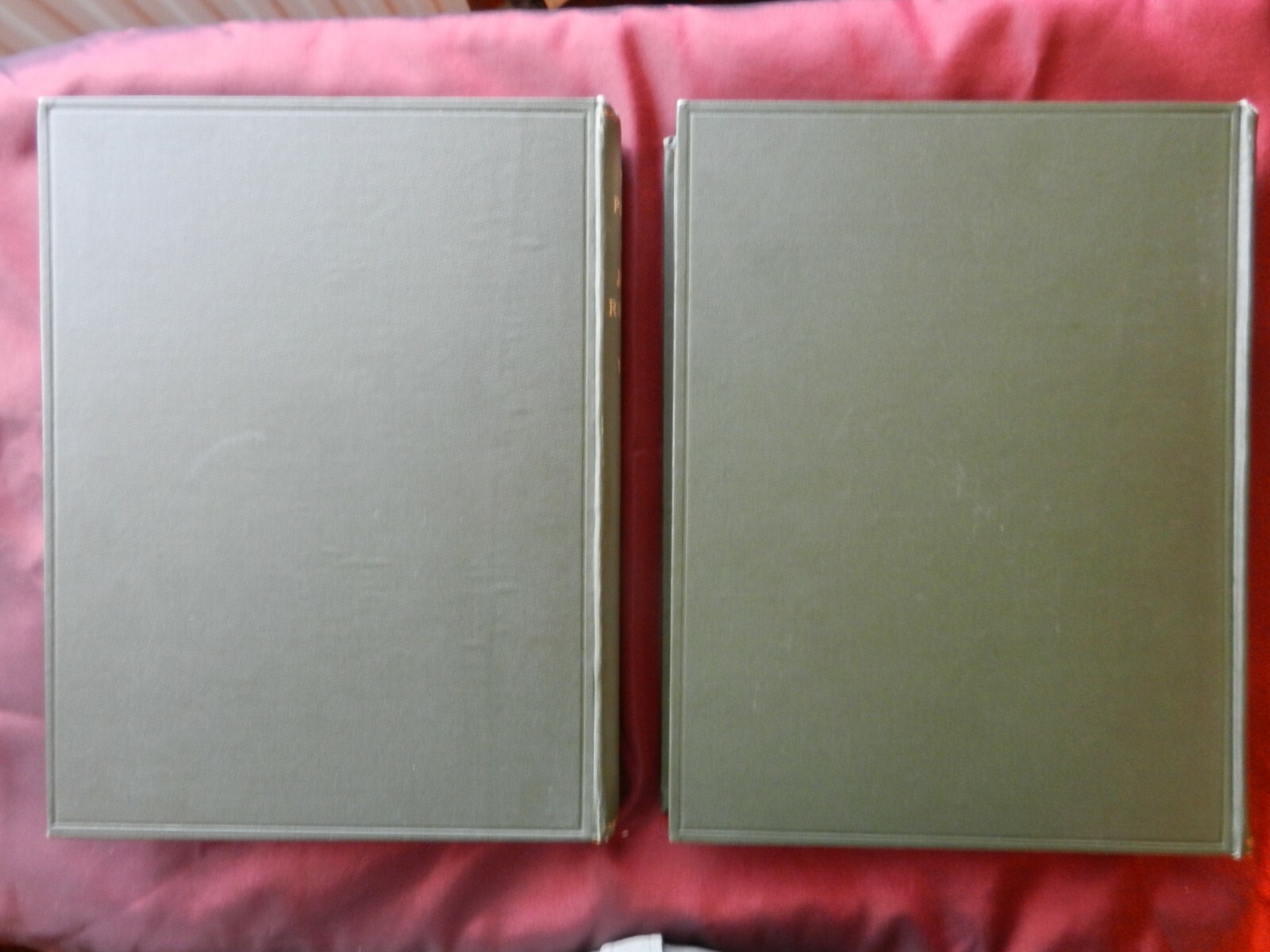 1891 The Poems of John Ruskin in 2 Volumes,26 Plates,Weight 4 kilos,Unopened.
