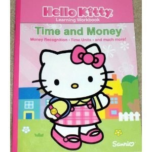 Hello Kitty Workbooks w/Stickers – Time & Money