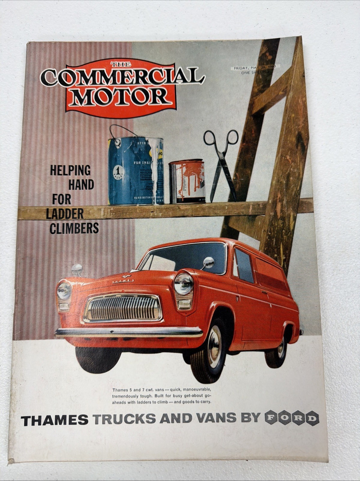 Commercial Motor Magazine 20 May 1960 Thames & Trucks By Ford 82 Pages