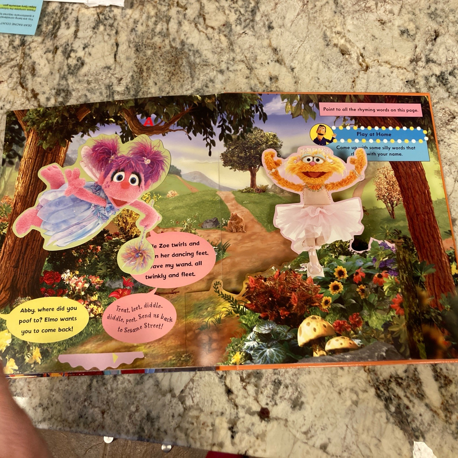 1st Edition – A Walk Down Sesame Street: Pop-Up Book: 40th Anniversary: L@@k