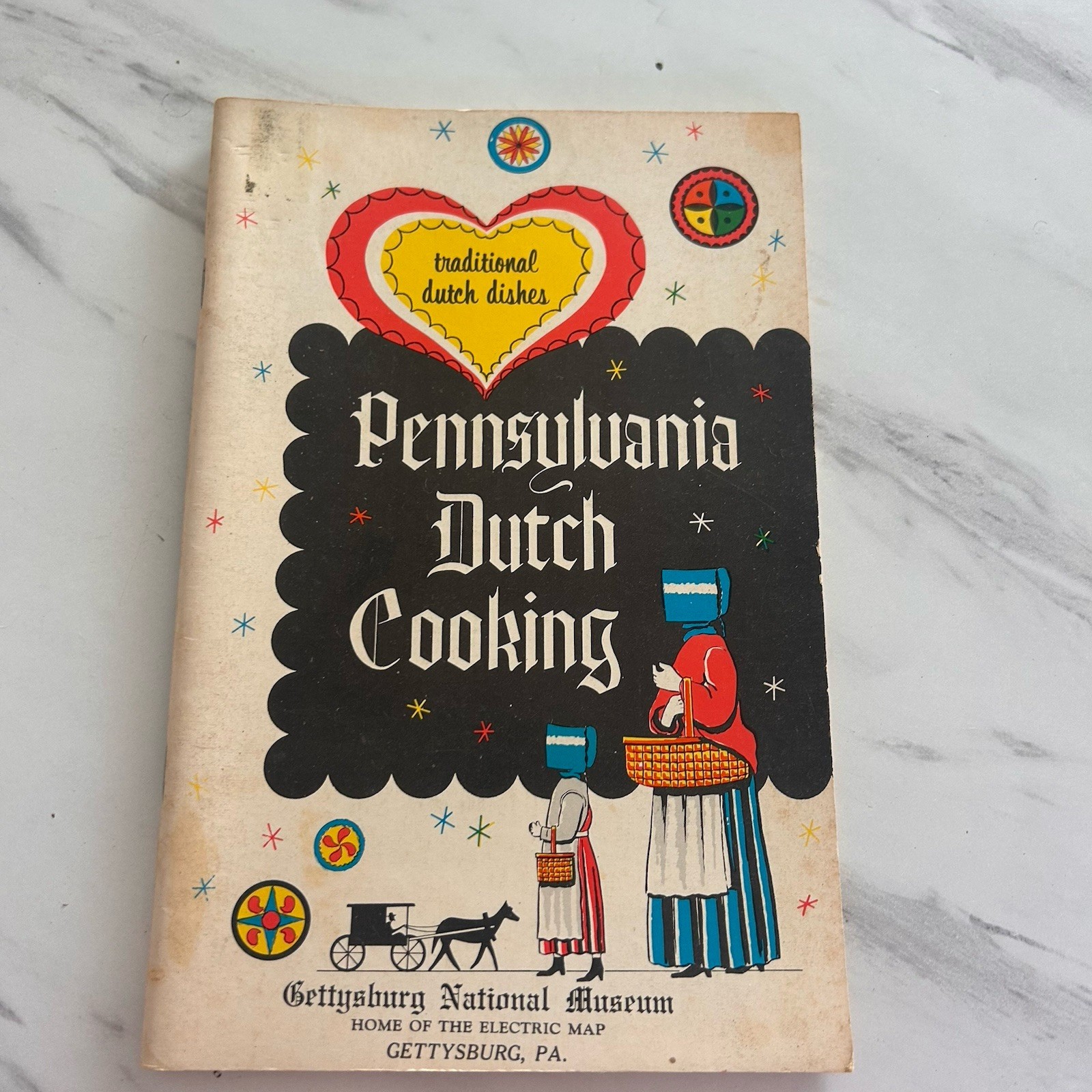 Pennsylvania Dutch Recipes Traditional Dishes Vintage 1960s Cookbook BxRR