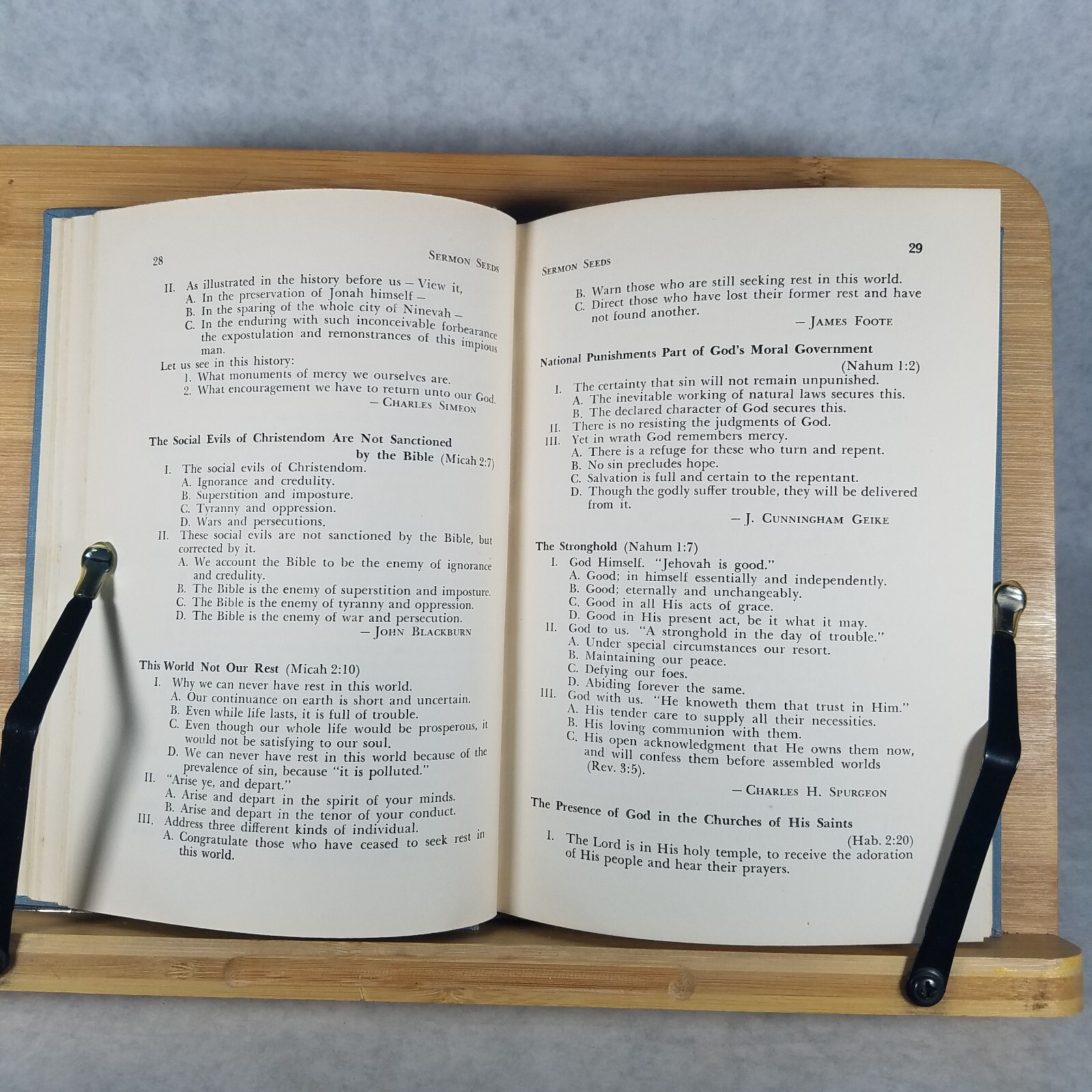Sermon Seeds: Vol 10 in Minister’s Handbook Series – 1956 Hardcover