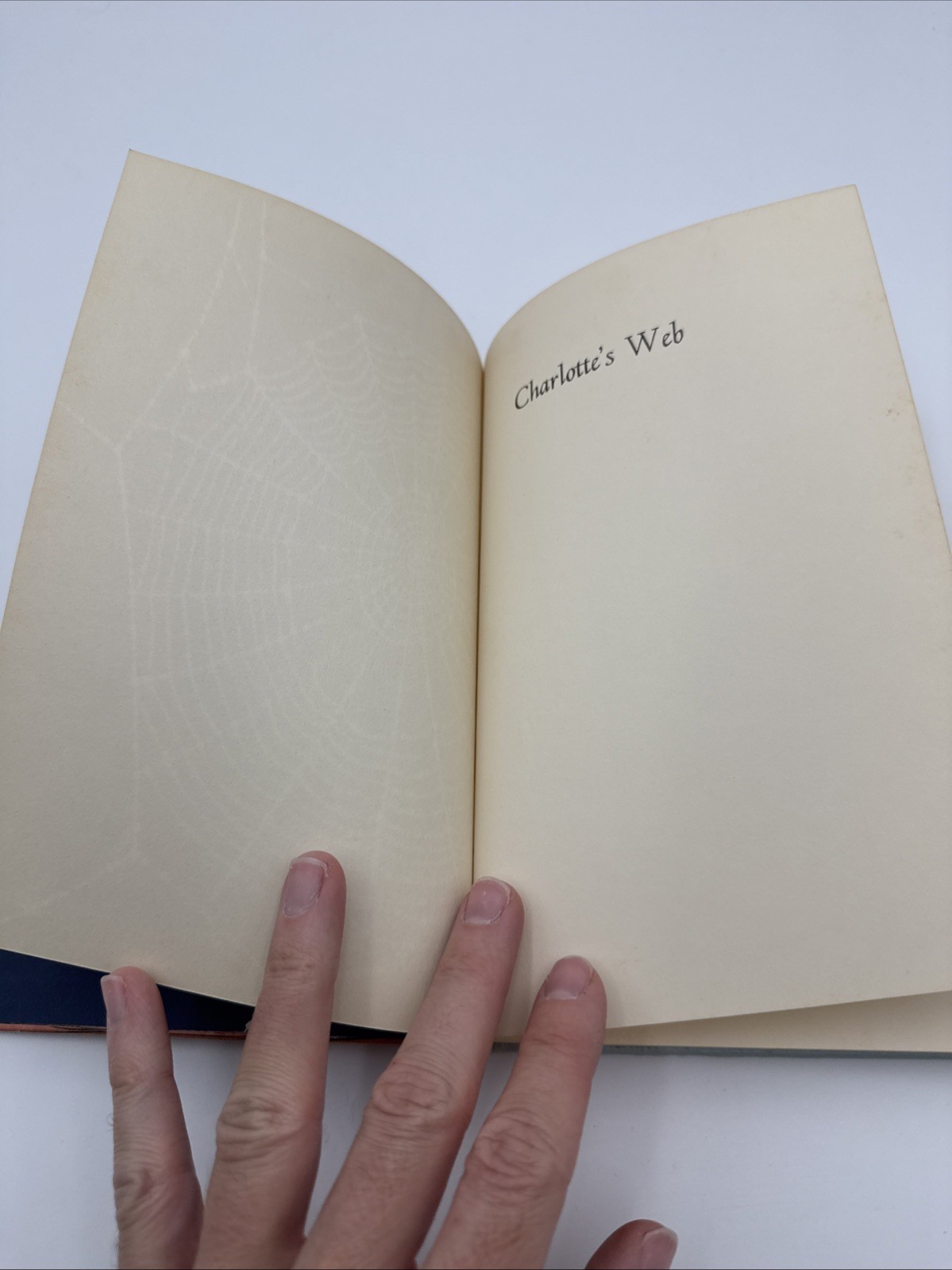 Charlotte’s Web Hardcover Book 184 Pages VTG Classic Novel 1952