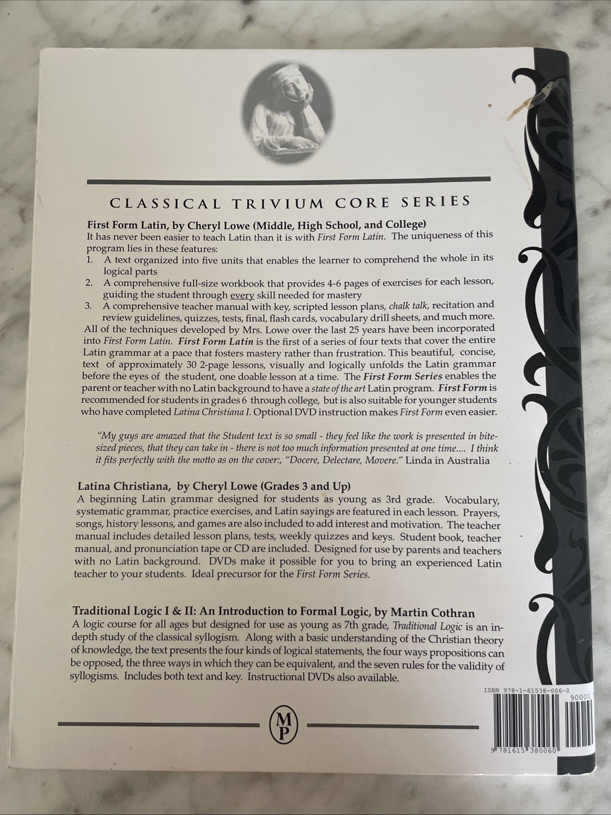 Memoria Press First Form Latin Teacher and Student Workbook & Text Complete Set