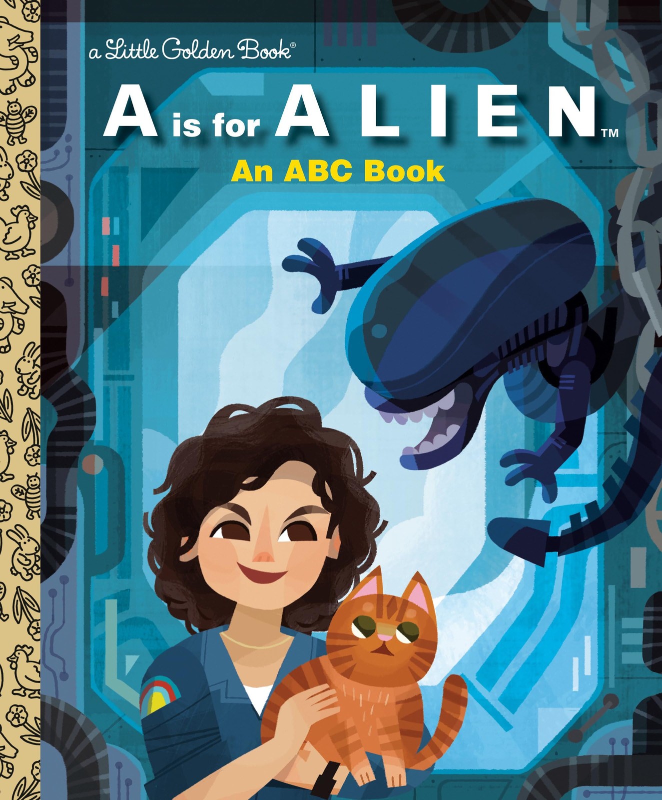 A Is for Alien An ABC Book 20th Century Studios Little Golden Book