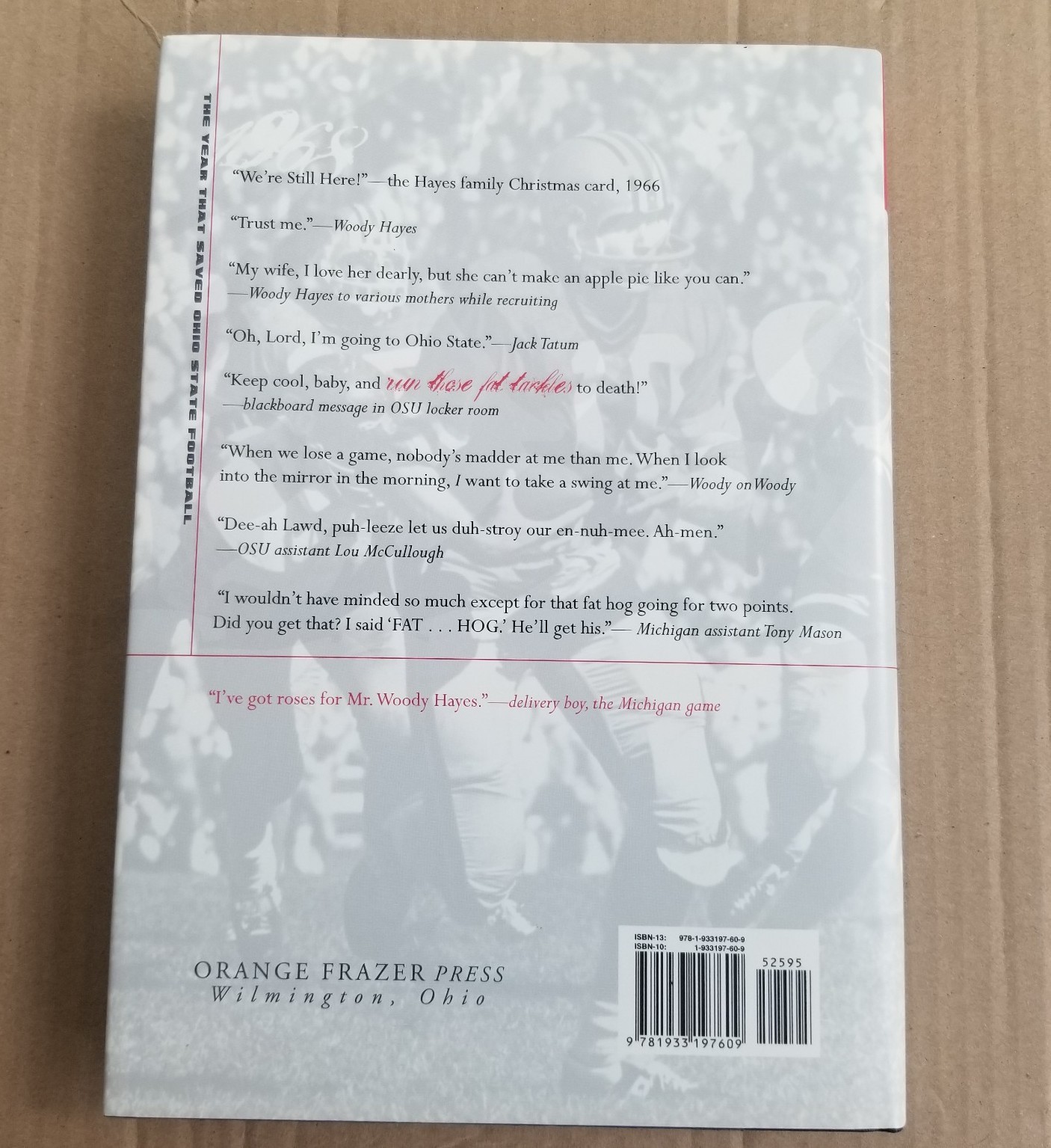 1968 : The Year That Saved Ohio State Football by David Hyde (2008, Hardcover)