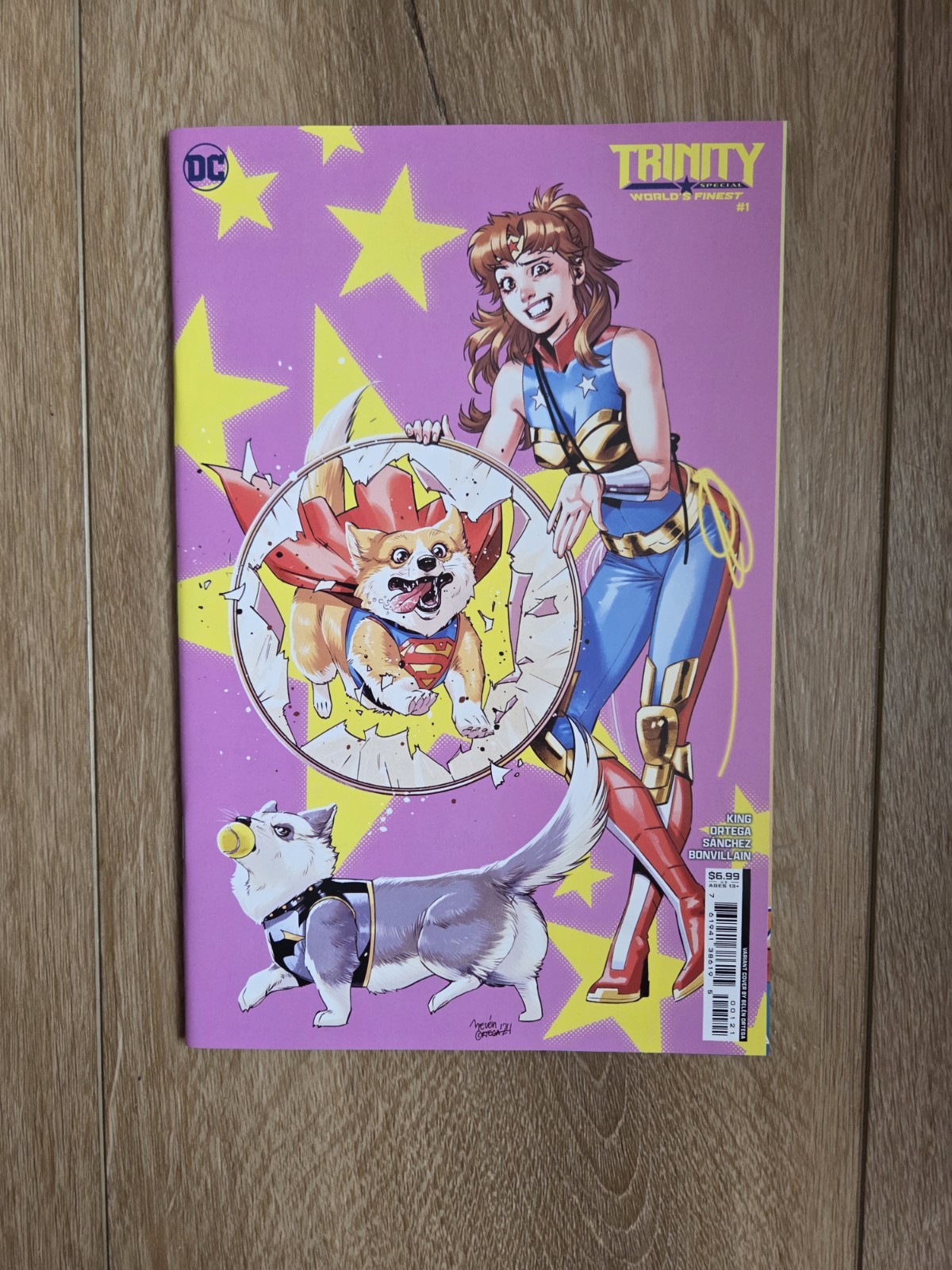 TRINITY SPECIAL WORLDS FINEST #1 ONE SHOT BELEN ORTEGA VARIANT DC TOM KING