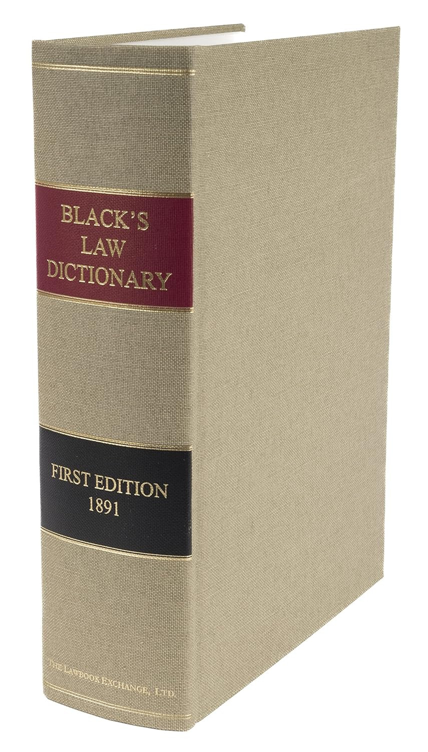 Black’s Law Dictionary 1st Edition American Law Dictionary