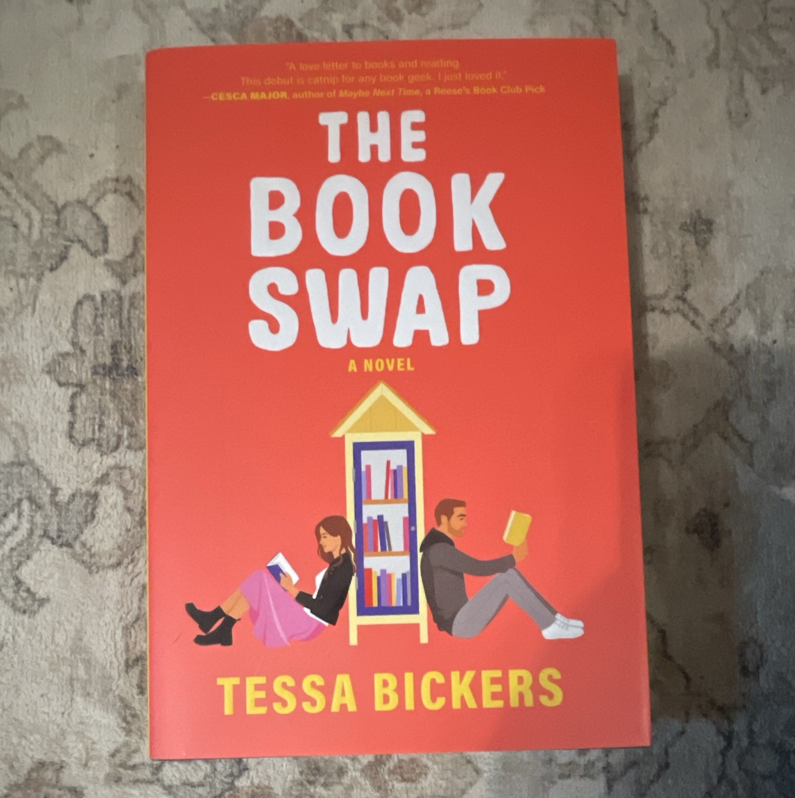 The Book Swap by Tessa Bickers (Hardcover) LitJoy Crate Special Edition Signed