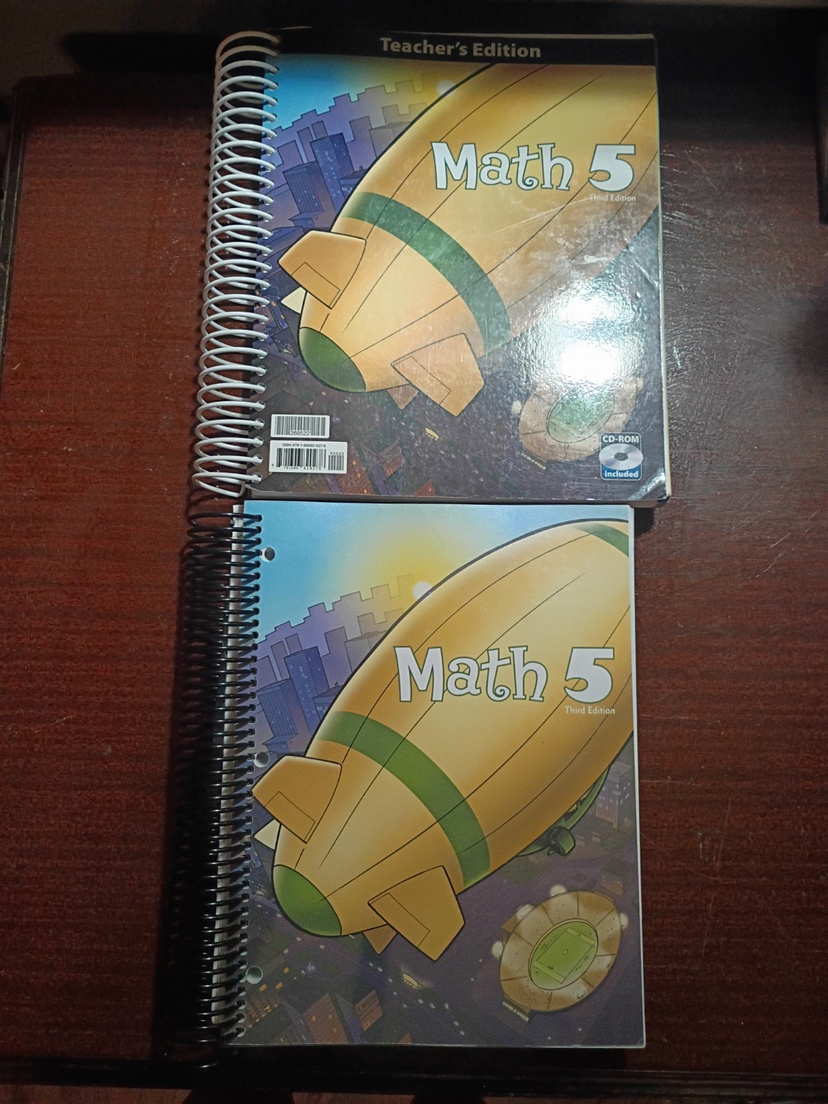 BJU Press Math 5 Teacher’s Edition & Student Text 3rd Ed. Bob Jones University