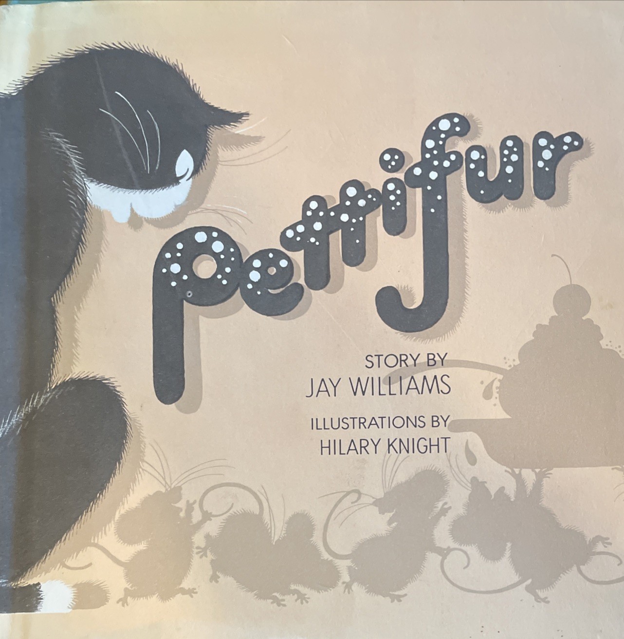 Pettifur Cat Story by Jay Williams Fully Illustrated by Hilary Knight HCDJ First