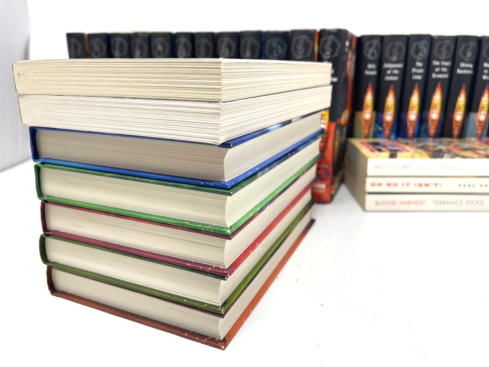 BBC Books Doctor Who Lot of 30 HC/PB Books Various Title New Adventures