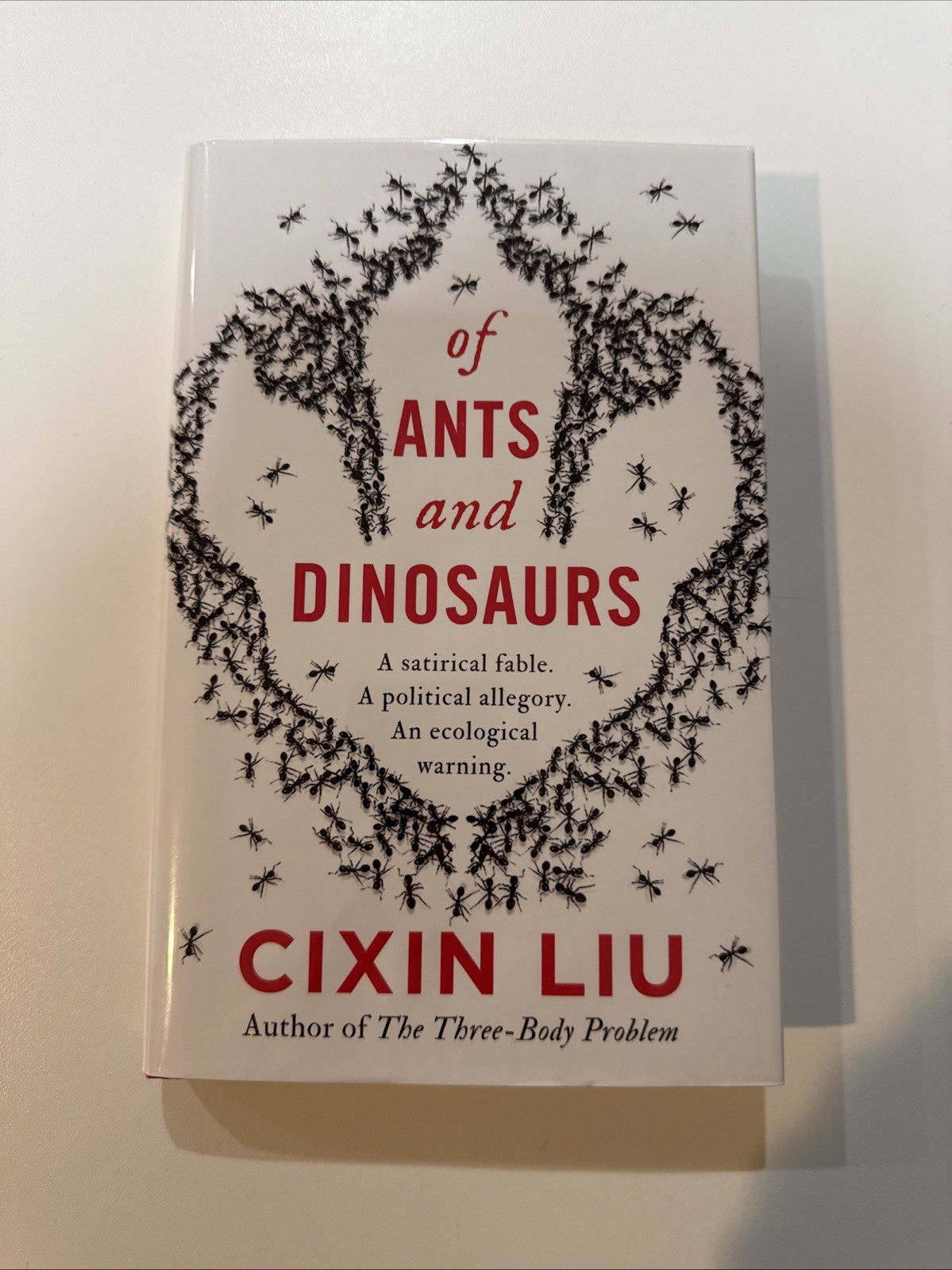 SIGNED/LIMITED CIXIN LIU OF ANTS AND DINOSAURS Goldsboro Numbered