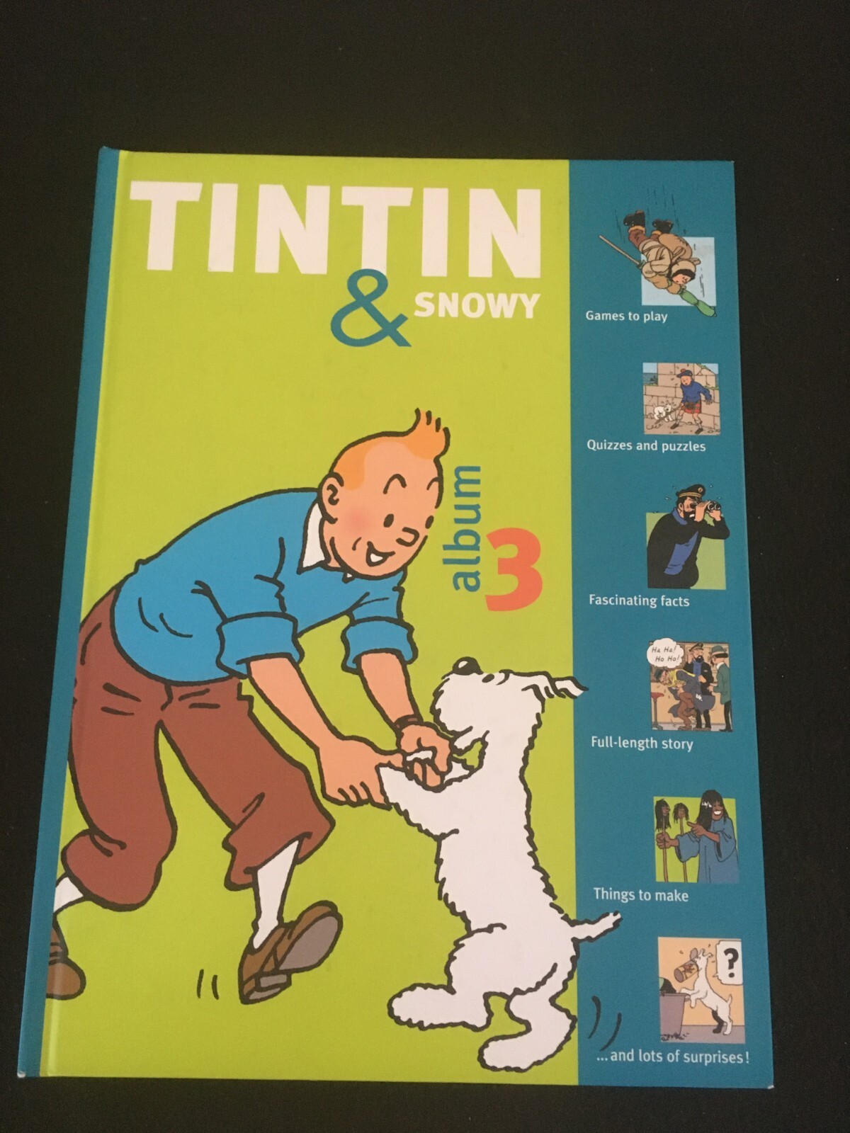 TINTIN & SNOWY Album #3 Hardcover, 2007