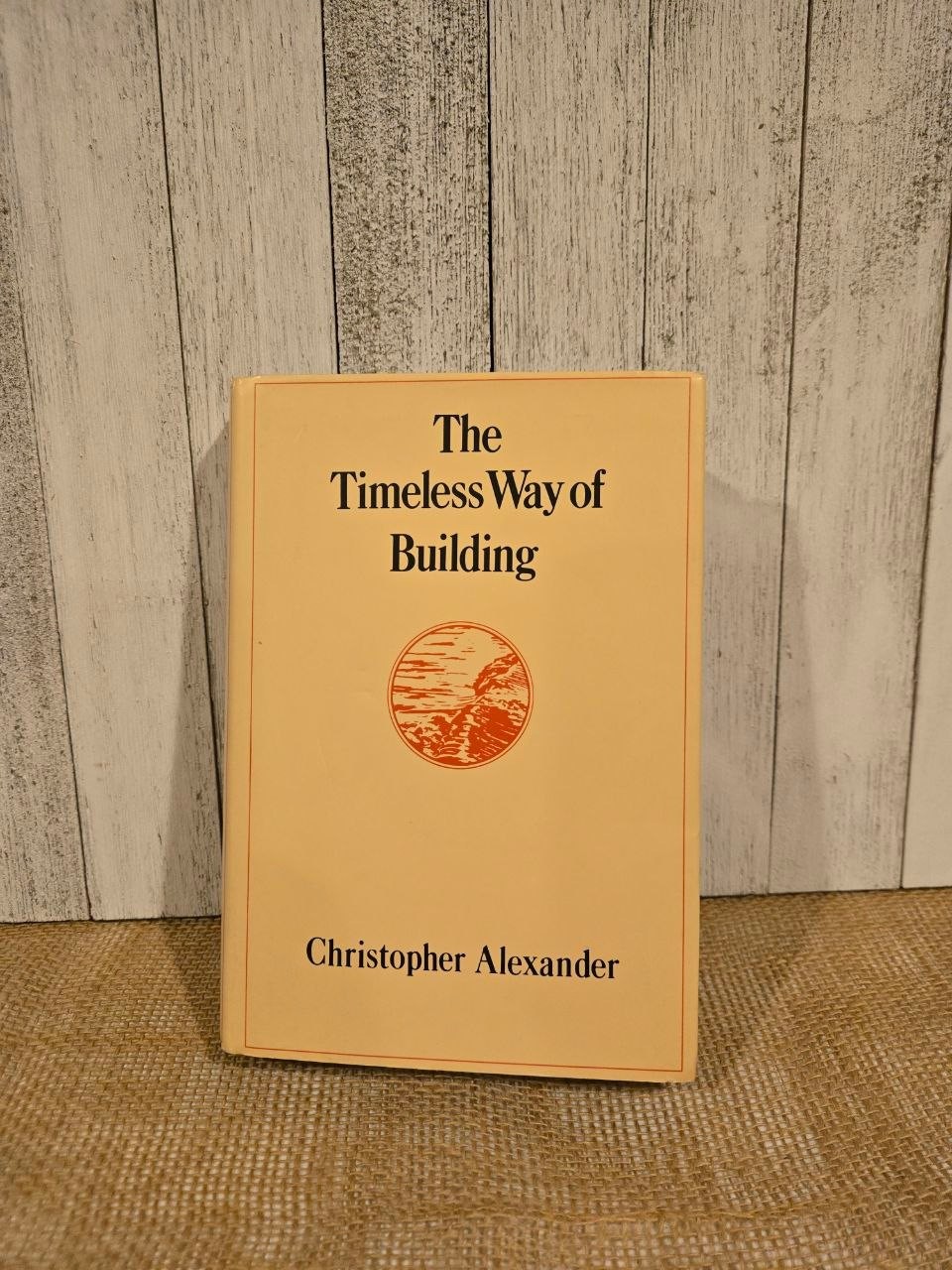 The Timeless Way of Building Christopher Alexander HC DJ 1979 Oxford Ex Libris