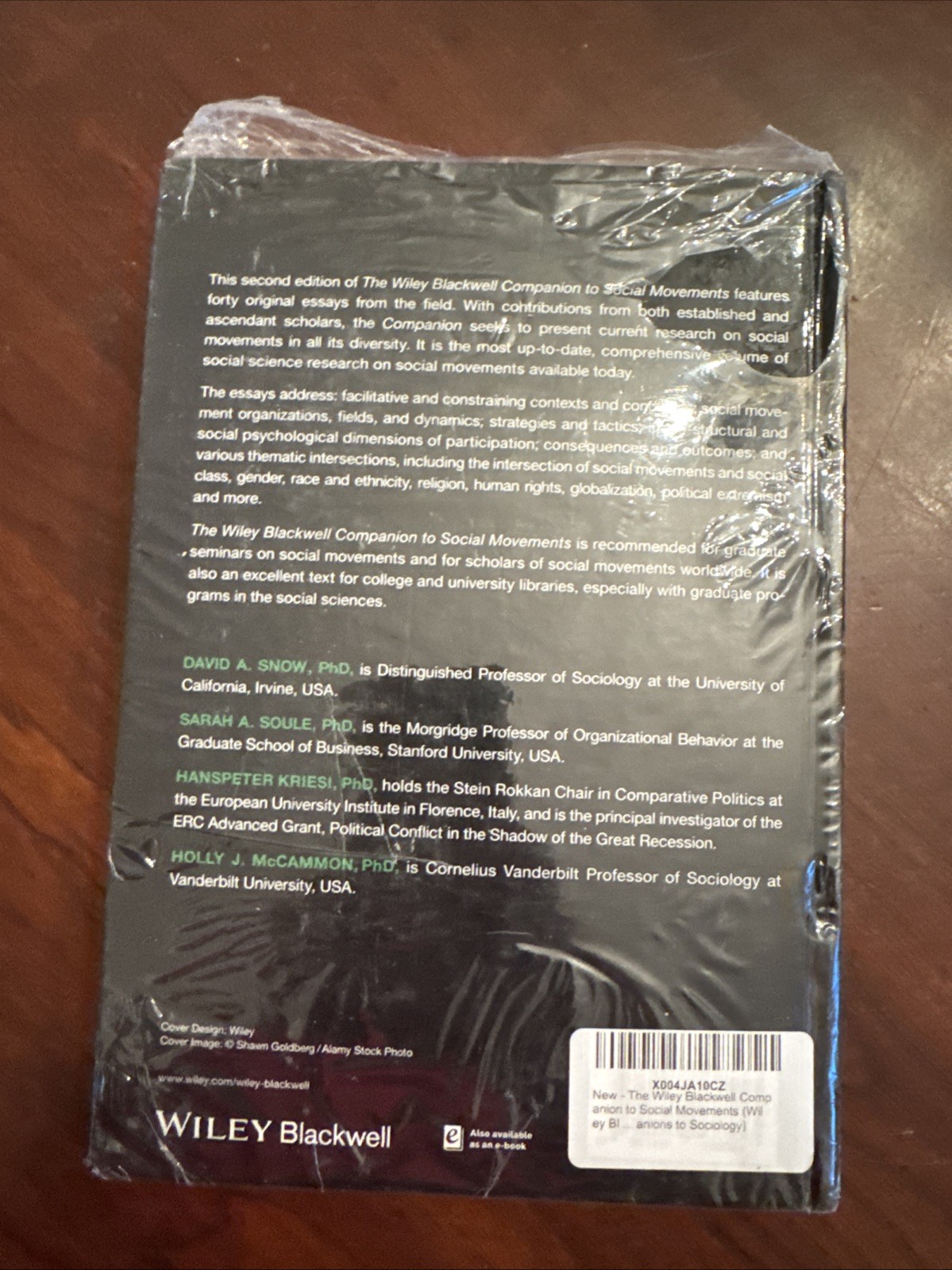The Wiley Blackwell Companion to Social Movements by David A. Snow