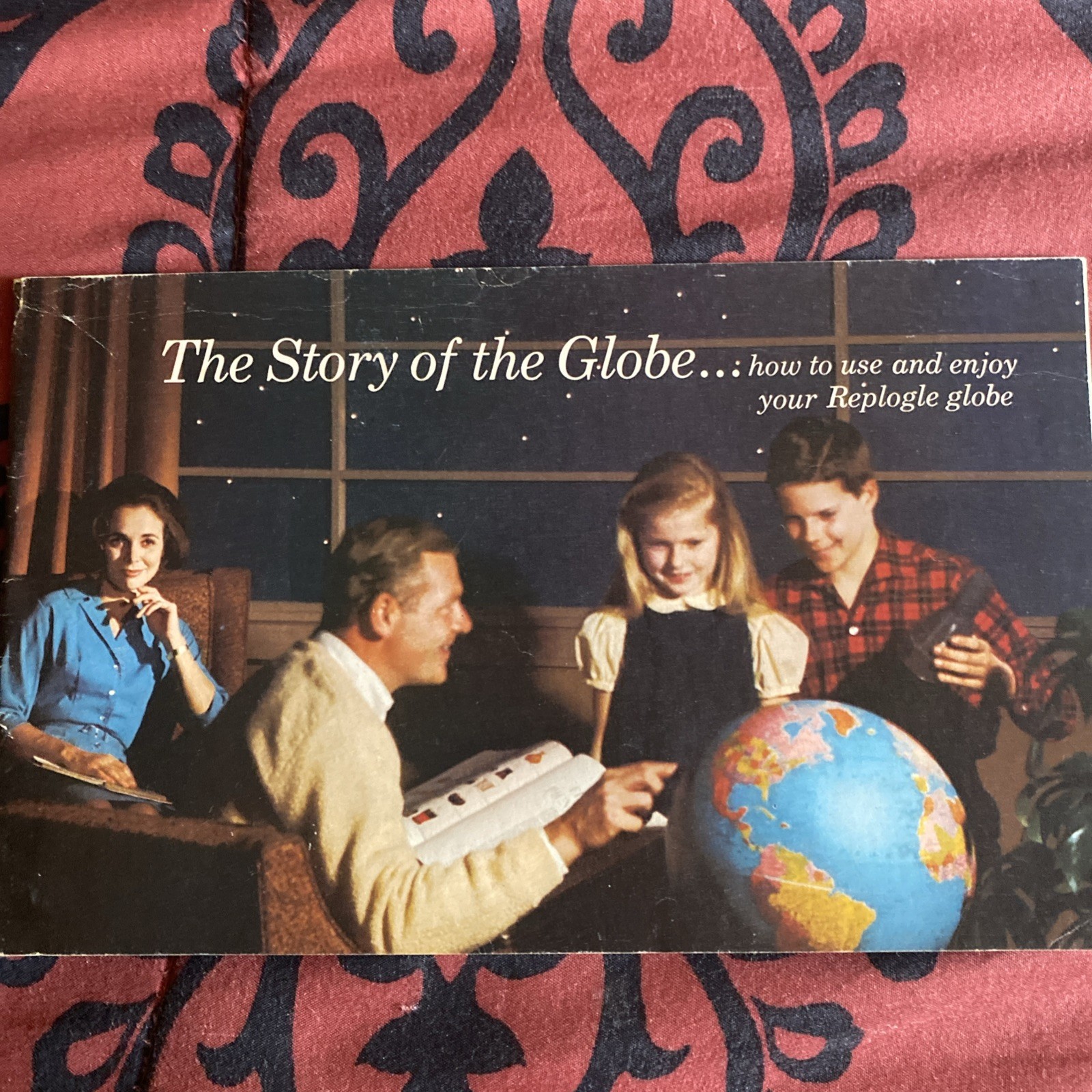 The Story of the Globe 1974 by Mercedes Guyette Replogle Globes 31 Pages